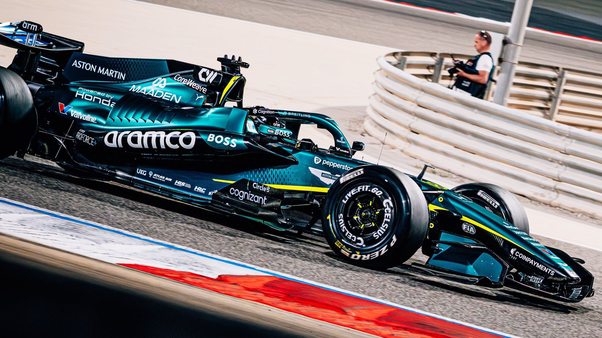 El AMR26 de Lance Stroll y Fernando Alonso El AMR26 de Lance Stroll y Fernando Alonso