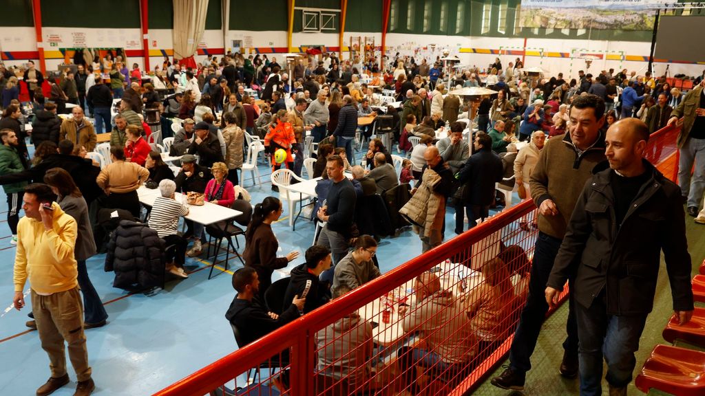 La borrasca de gran impacto Oriana: Juanma Moreno afirma que en breve se conocerá cuándo algunos vecinos podrían regresar a Grazalema