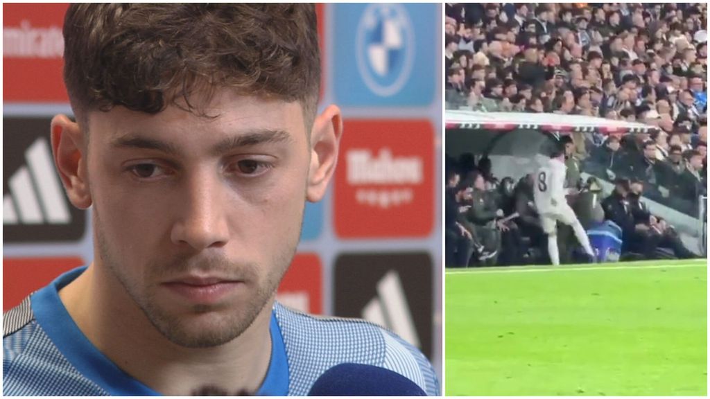 Fede Valverde fue sustituído, lo pagó pateando una nevera y este es el motivo