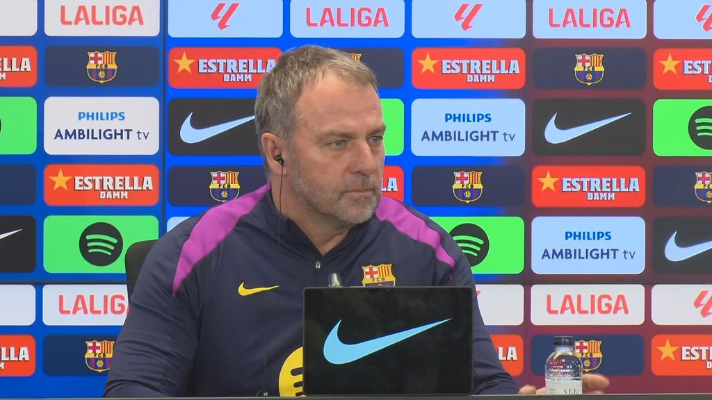 Hansi Flick revela que fue a hablar con Martínez Munuera tras el Atlético-Barça