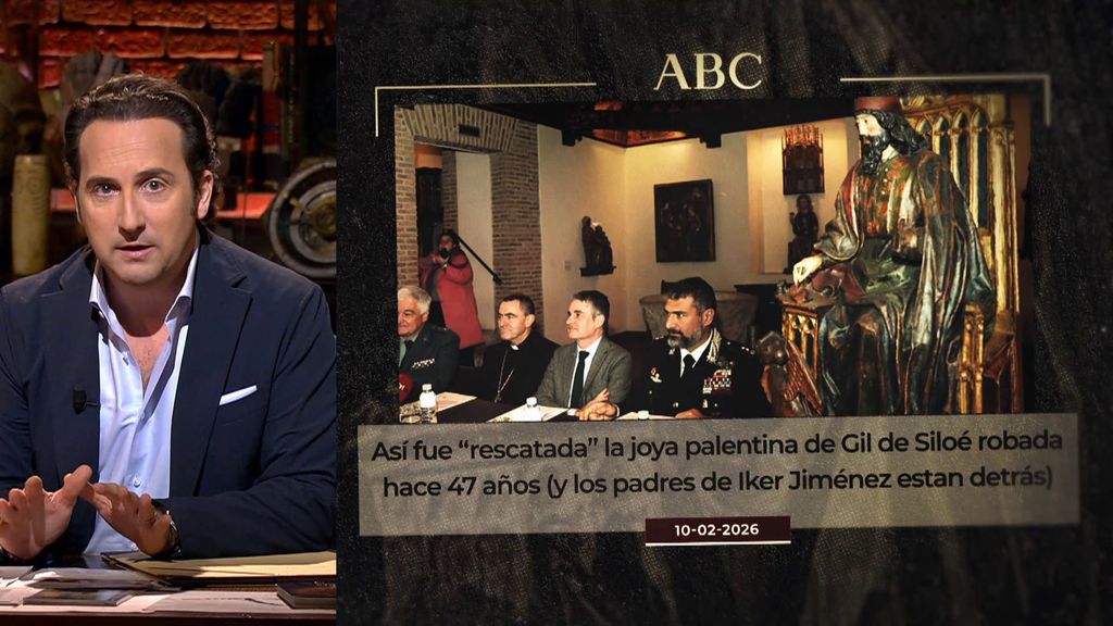 Iker Jiménez detalla cómo sus padres salvaron la talla de San Lucas que fue robada hace 47 años en Palencia Cuarto Milenio Temporada 21 Top Vídeos 769