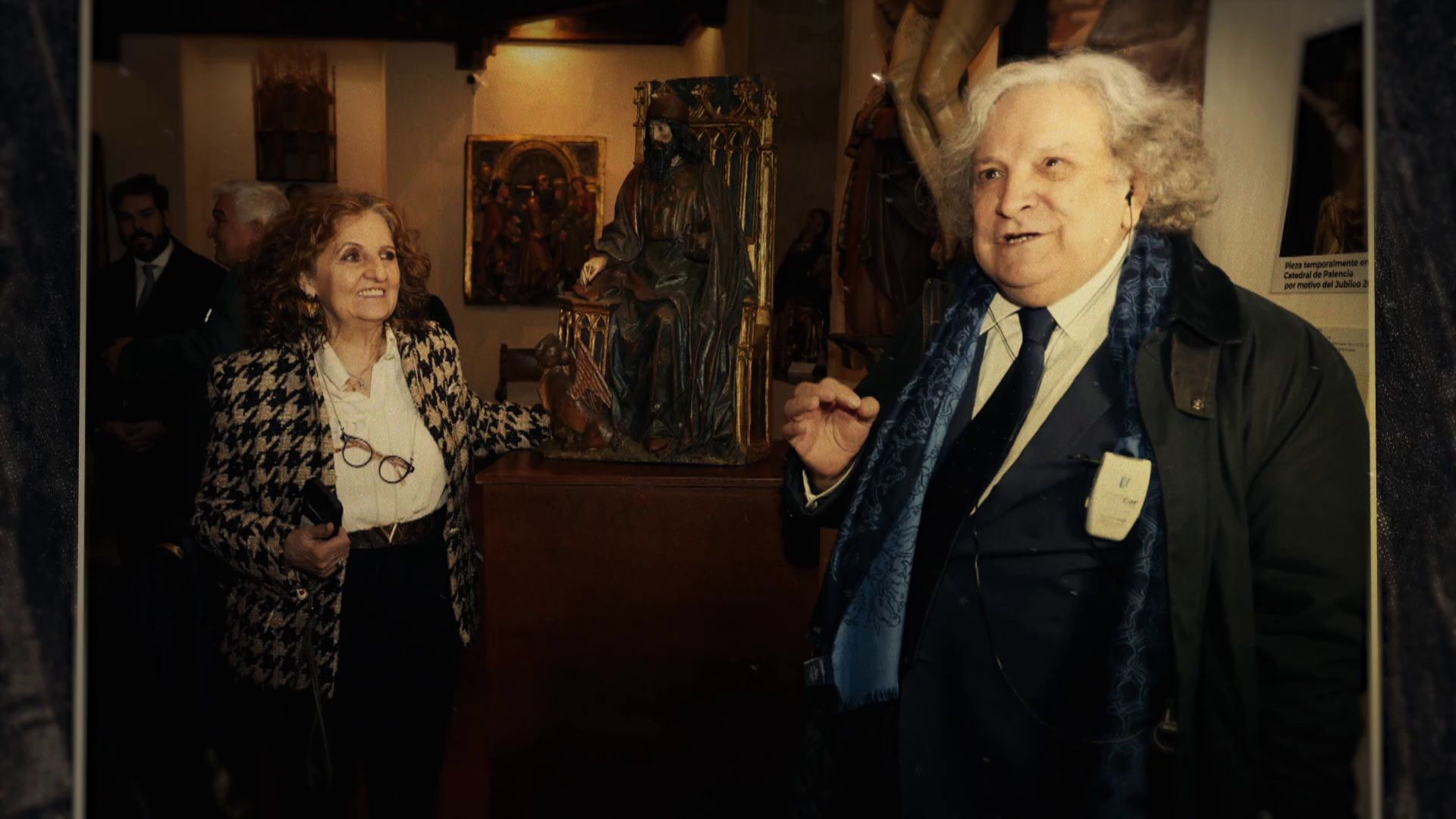 Los padres de Iker JIménez rescatan una talla robada hace 47 años