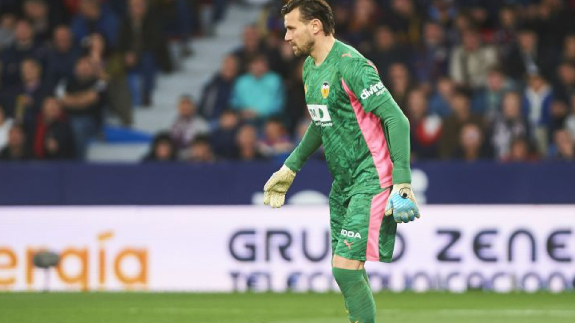 Stole Dimitrievski ante el Levante UD Stole Dimitrievski ante el Levante UD