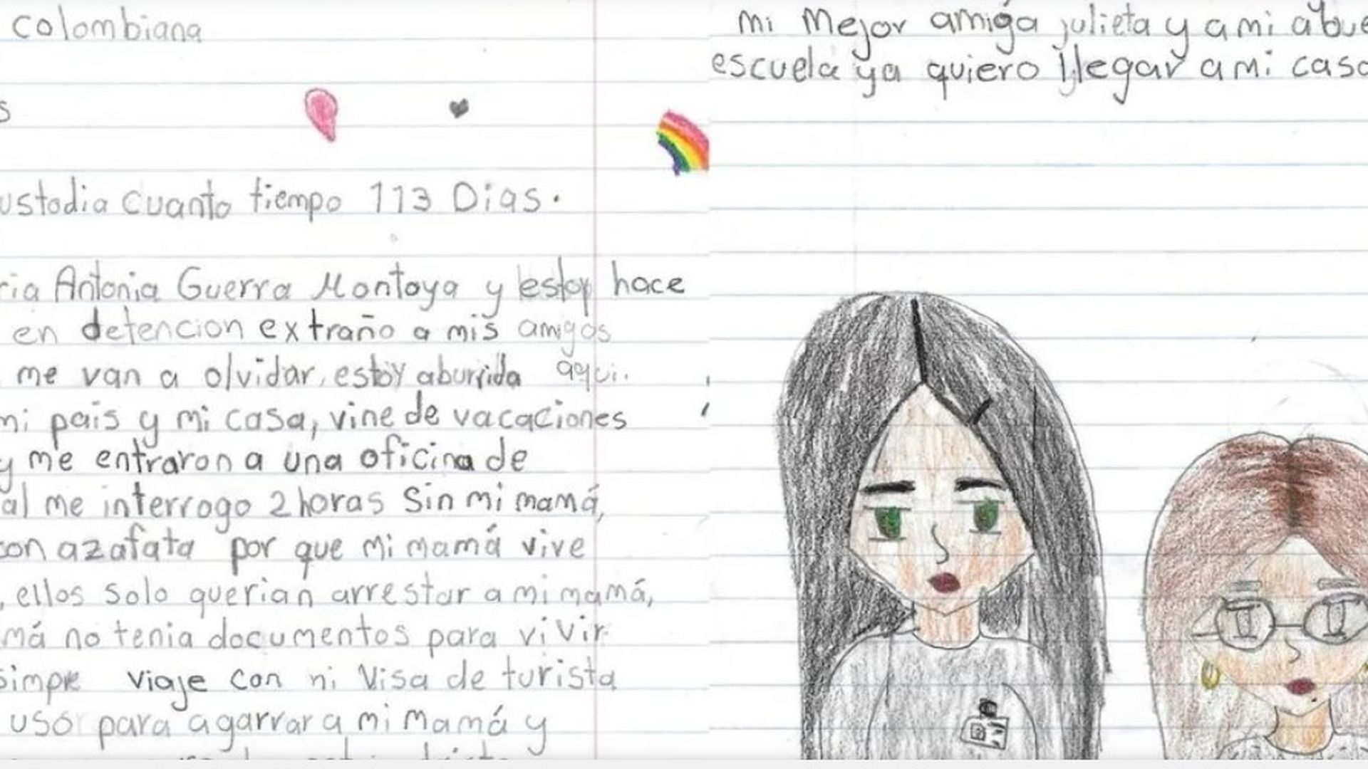 Carta de María