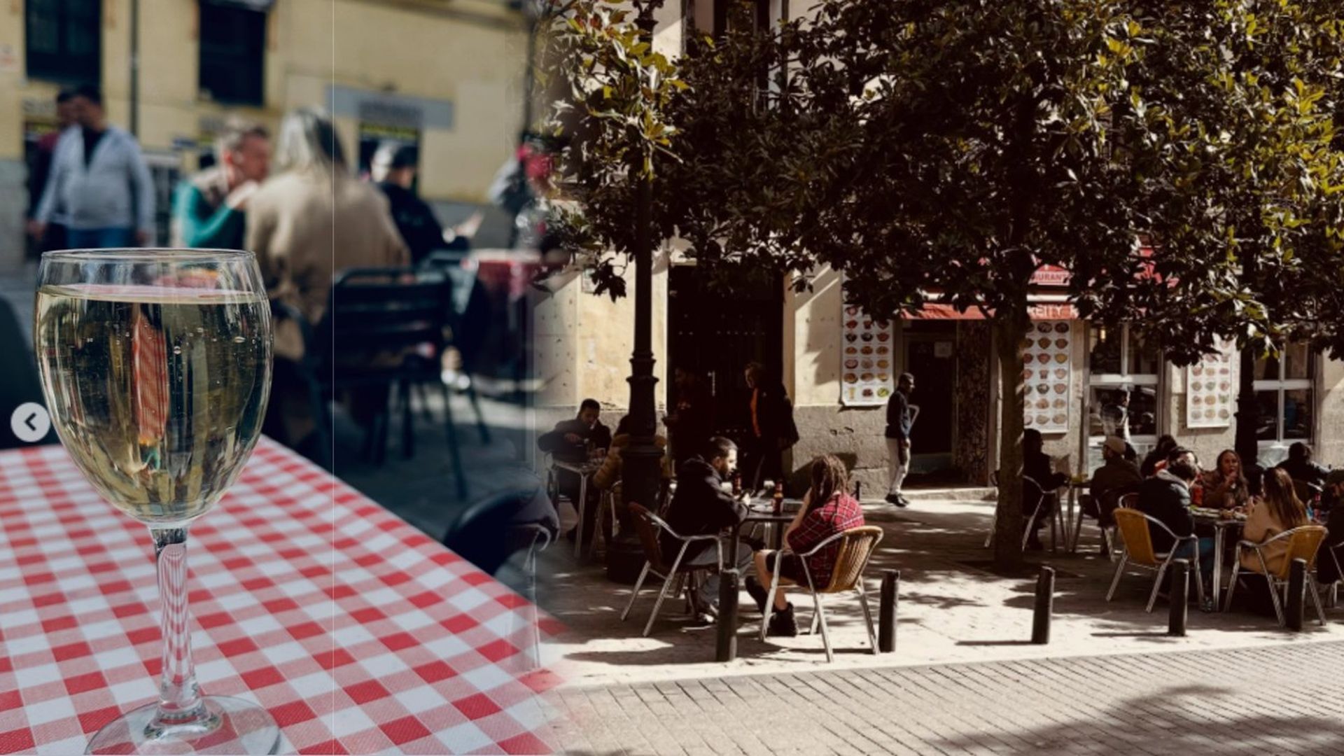 El actor disfrutó de una soleada mañana en Lavapiés tras un paseo por El Rastro.