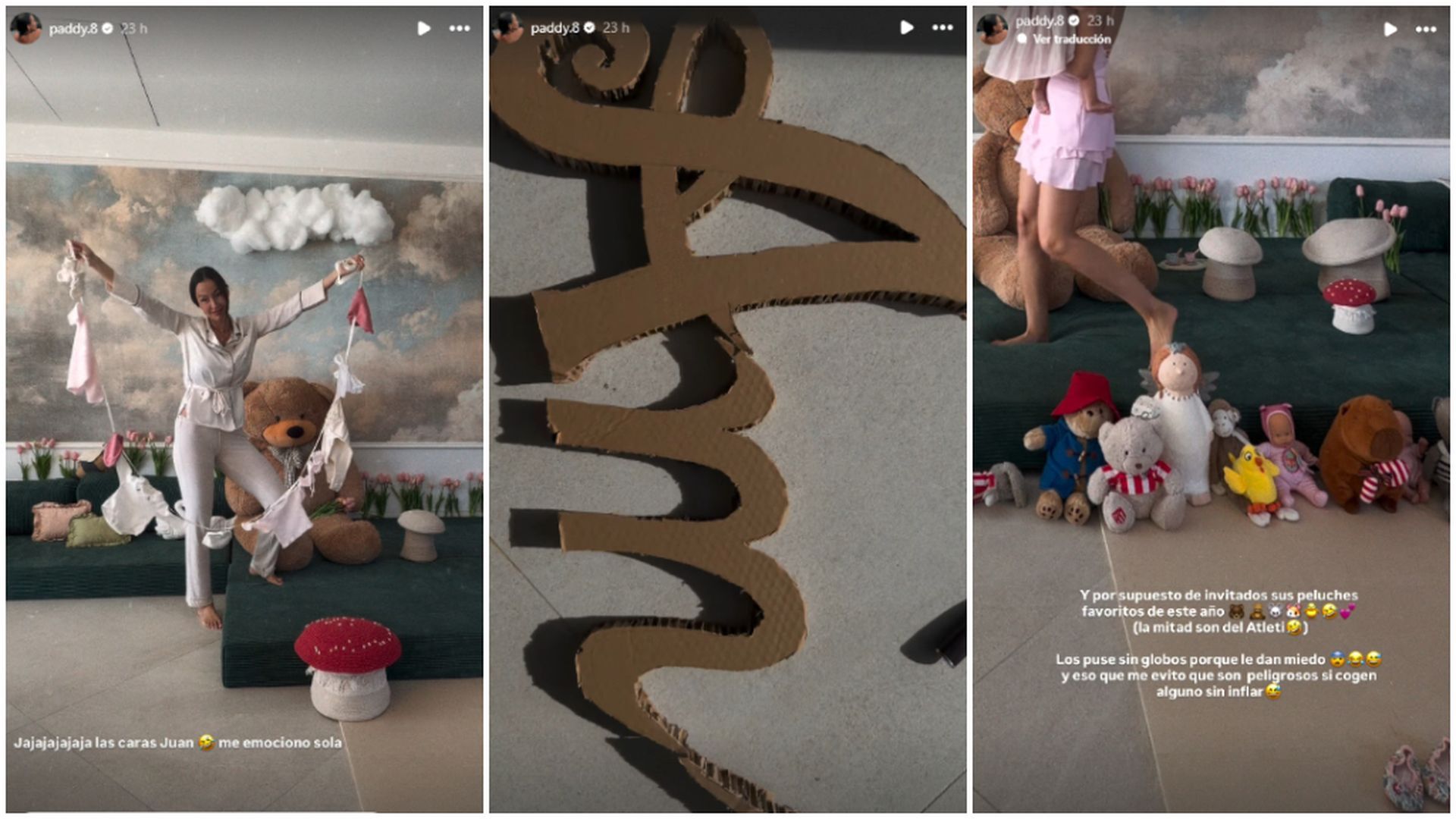 El cumpleaños de la hija de Marcos Llorente