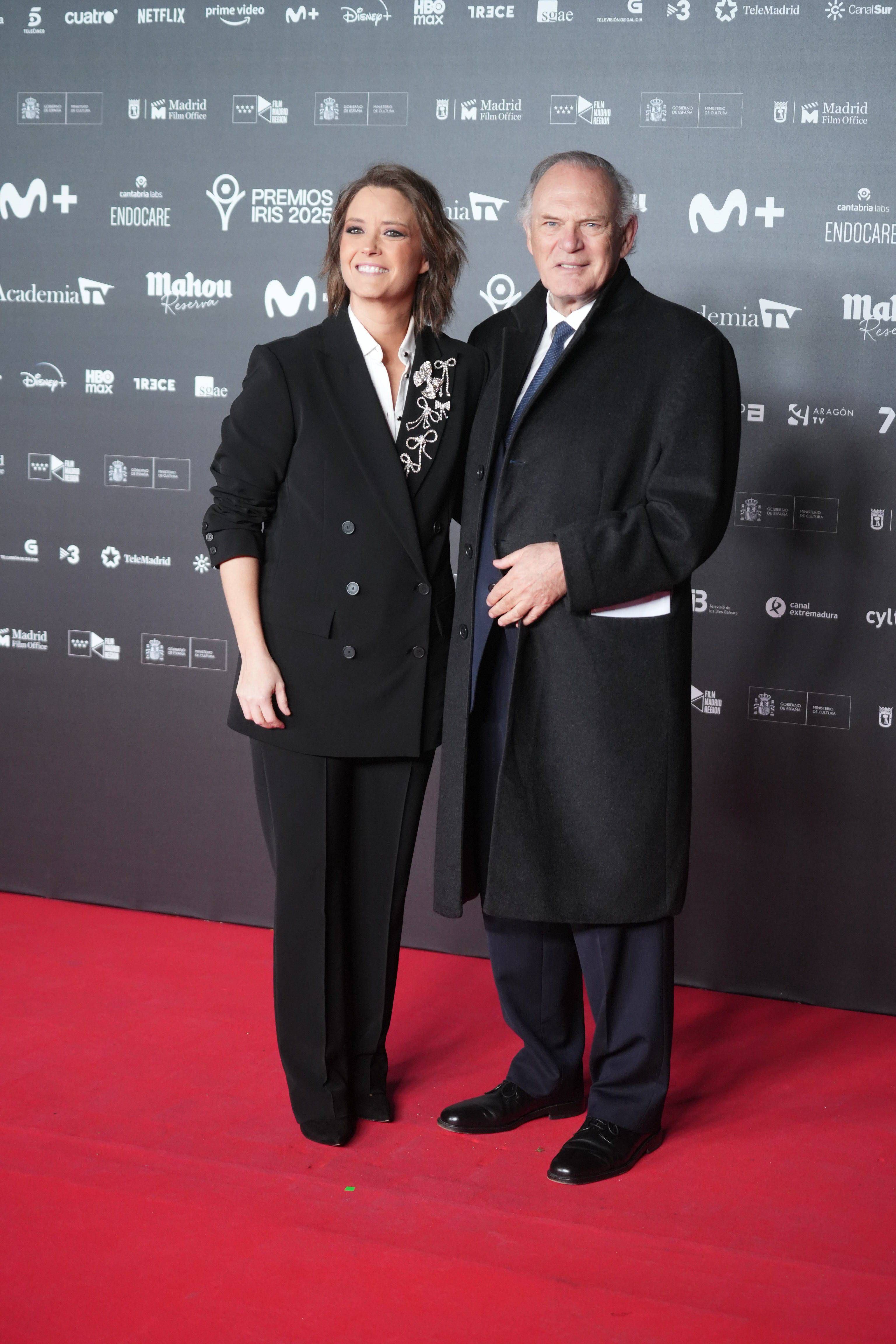 María Casado y Pedro Piqueras en los Premios Iris 2026