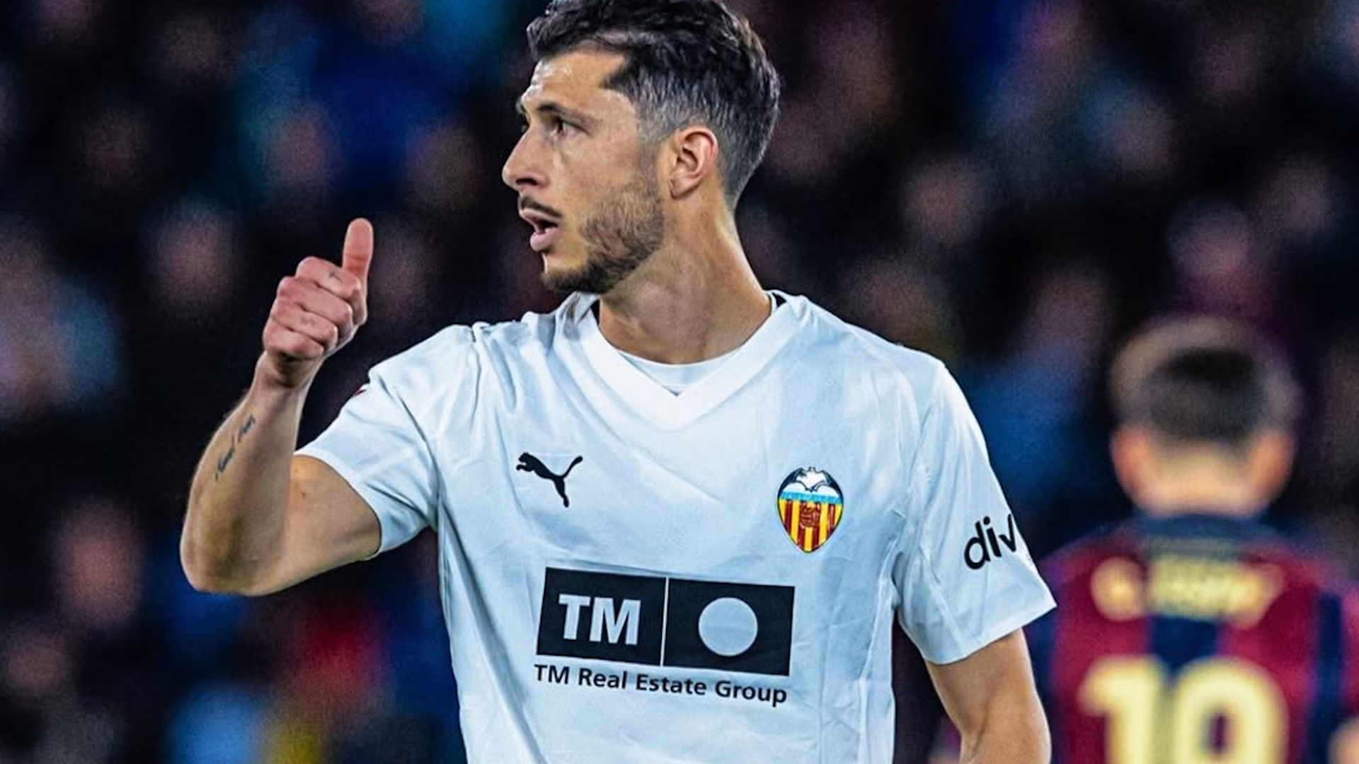 Guido Rodríguez ante el Levante UD