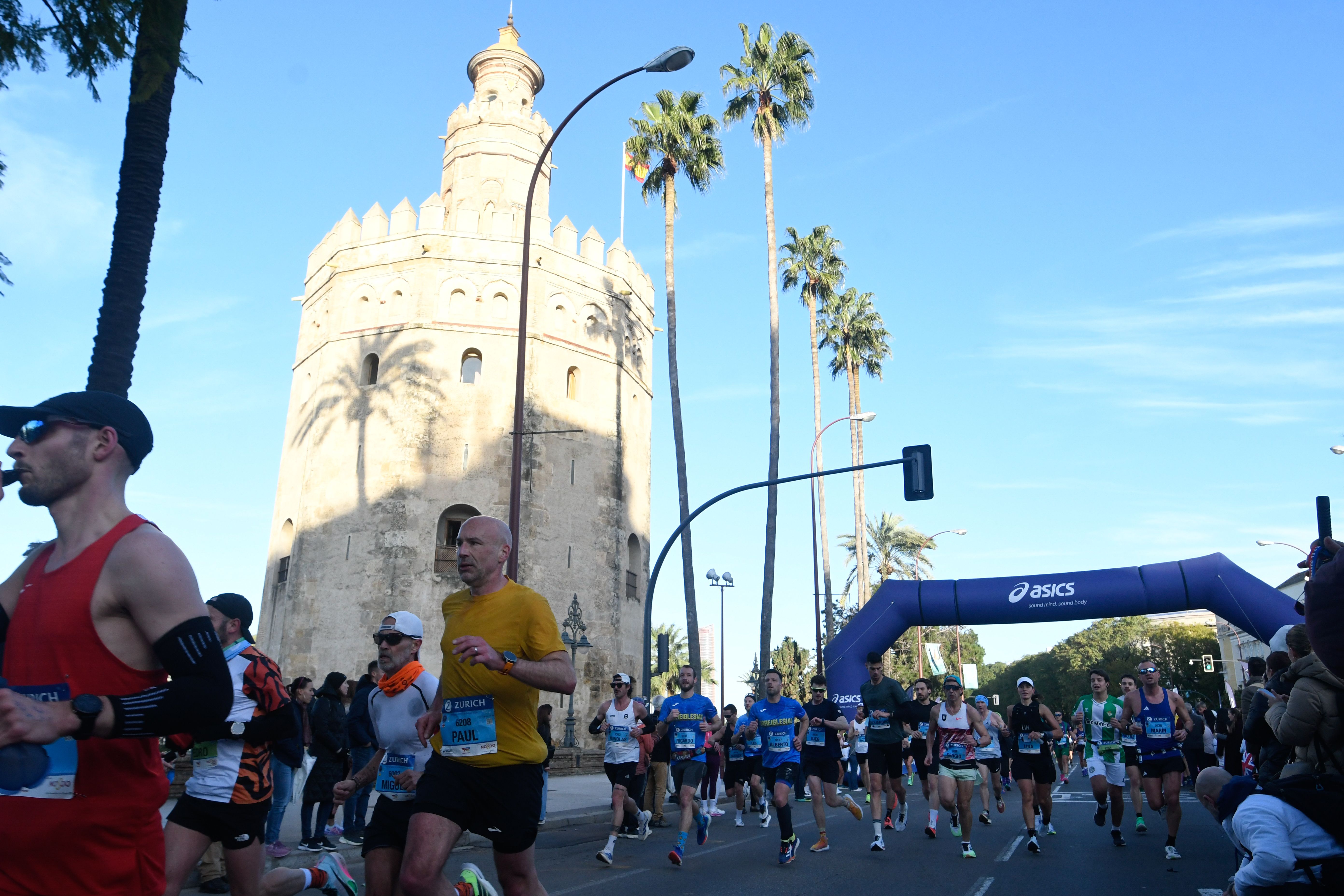 Mejores imágenes de la Zurich Maratón de Sevilla