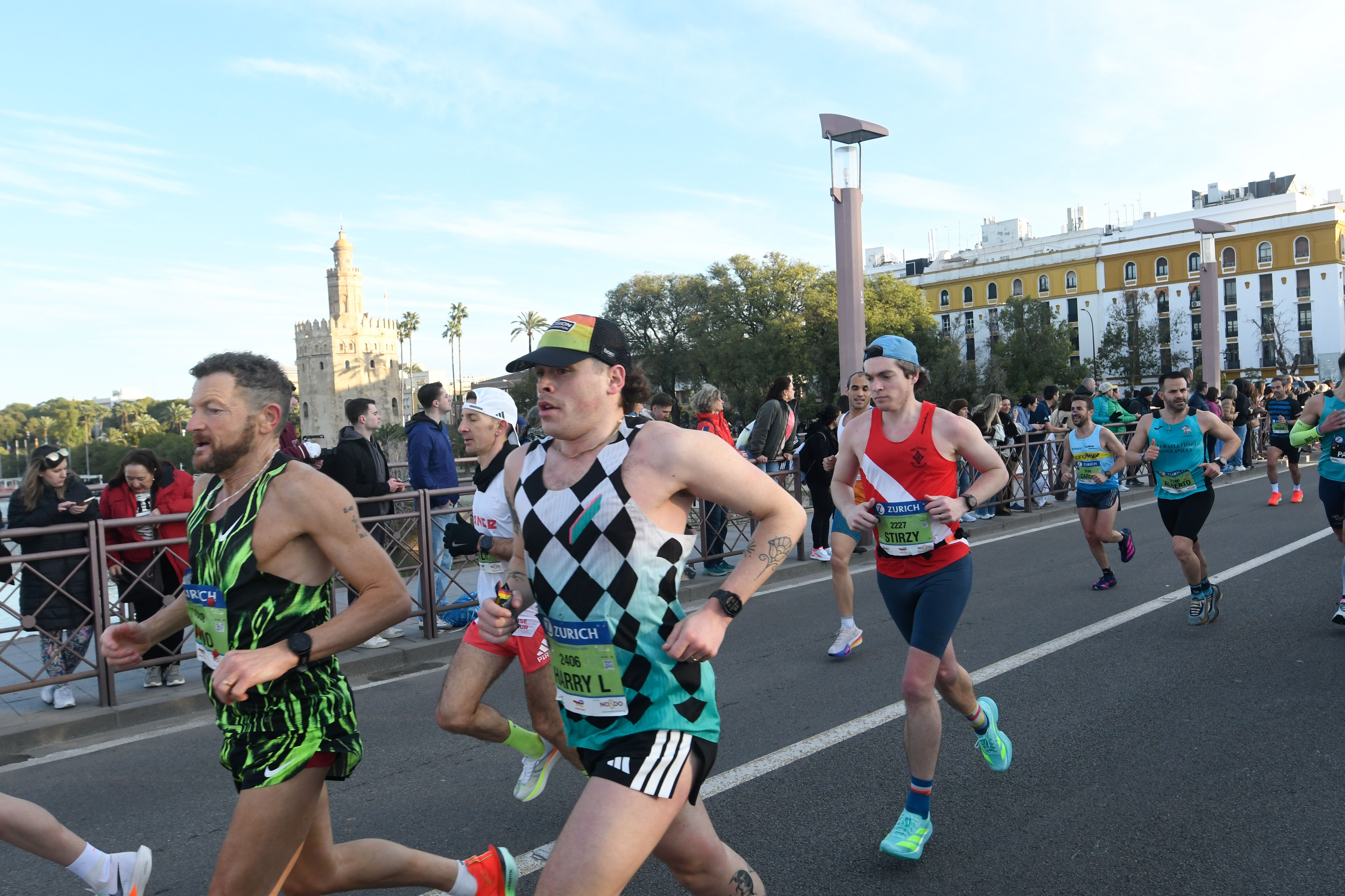 Mejores imágenes de la Zurich Maratón de Sevilla