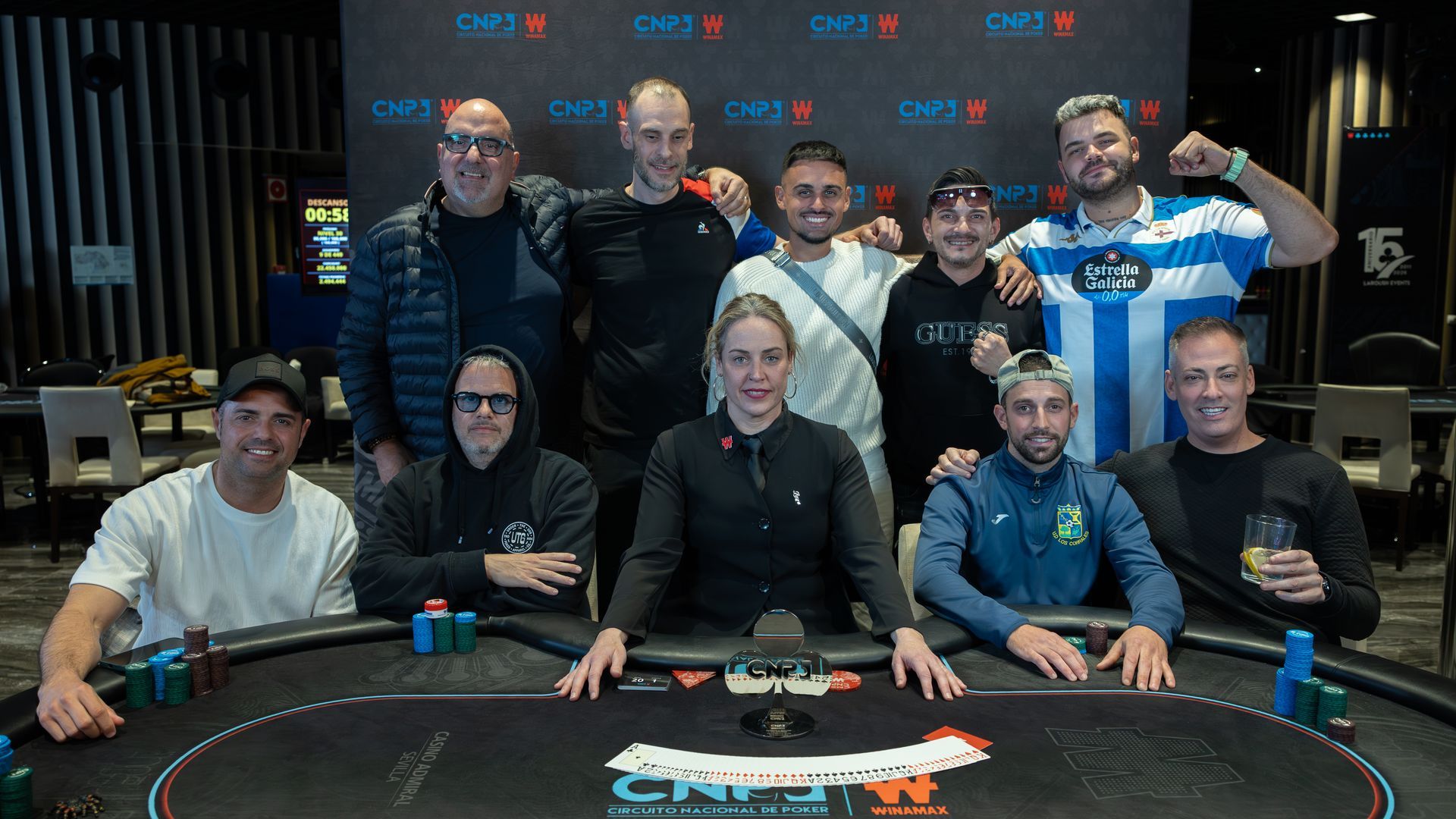 Mesa final del Mini con Guanyar