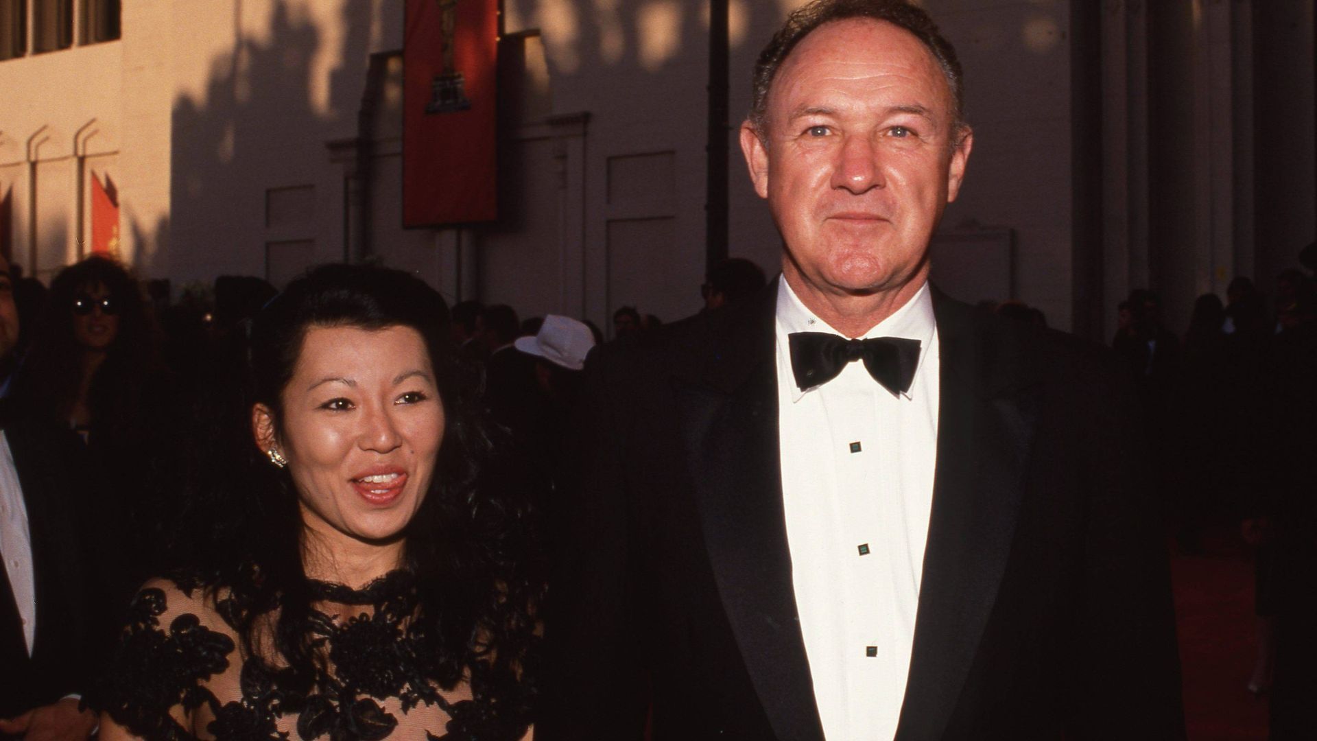 El actor Gene Hackman y su esposa