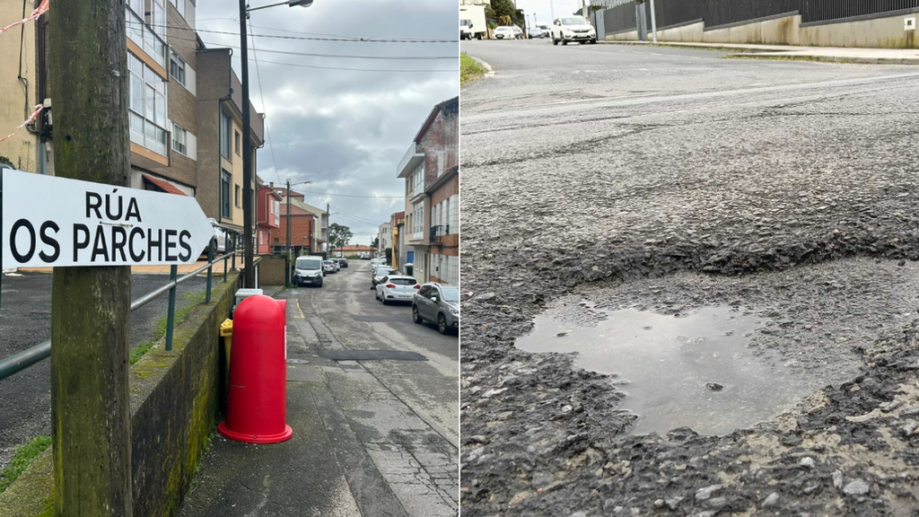 Galicia, de bache en bache: el asfalto de las carreteras se deteriora por las abundantes lluvias
