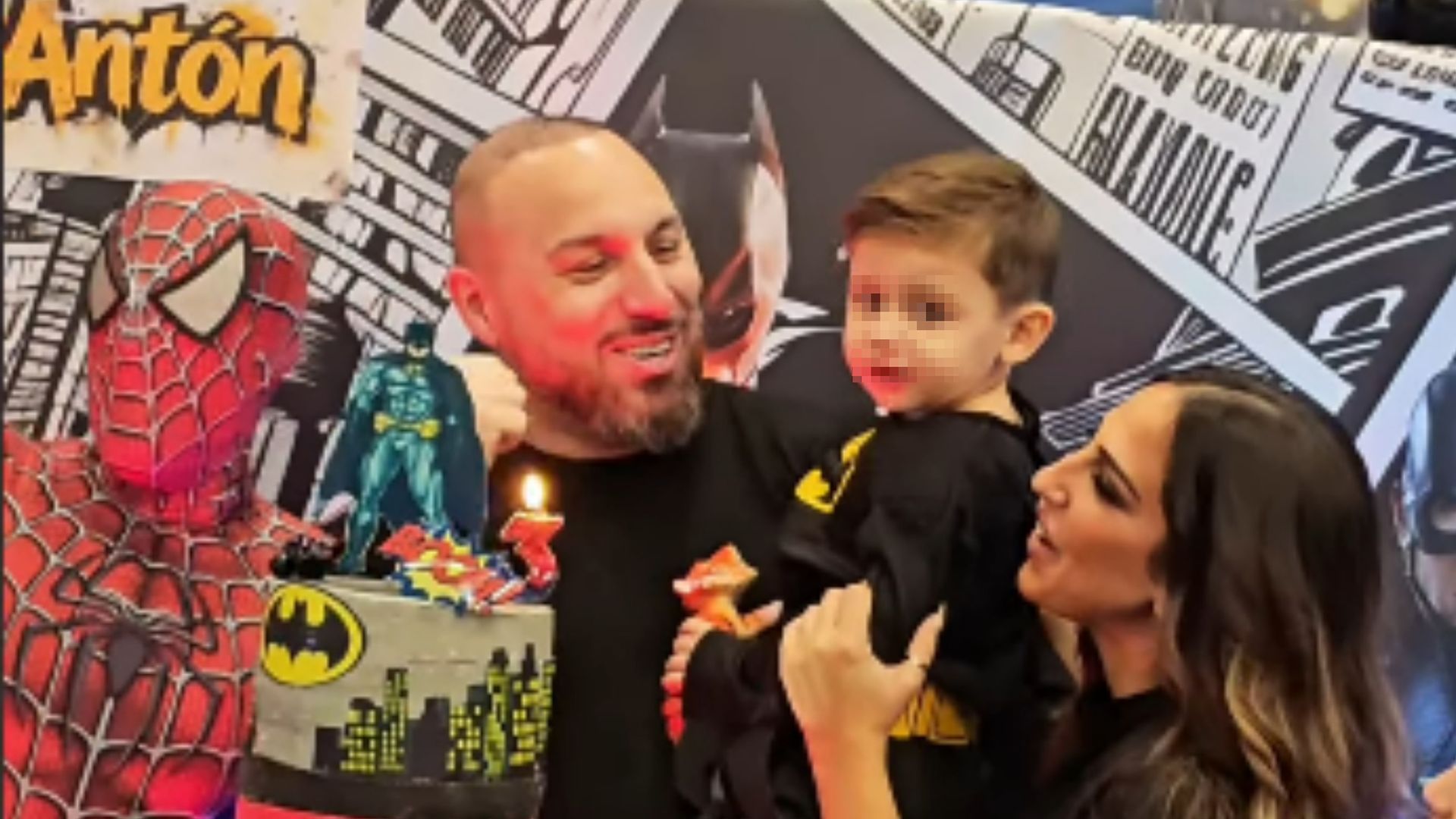 La gran fiesta de Noemí Salazar por el tercer cumpleaños de su hijo