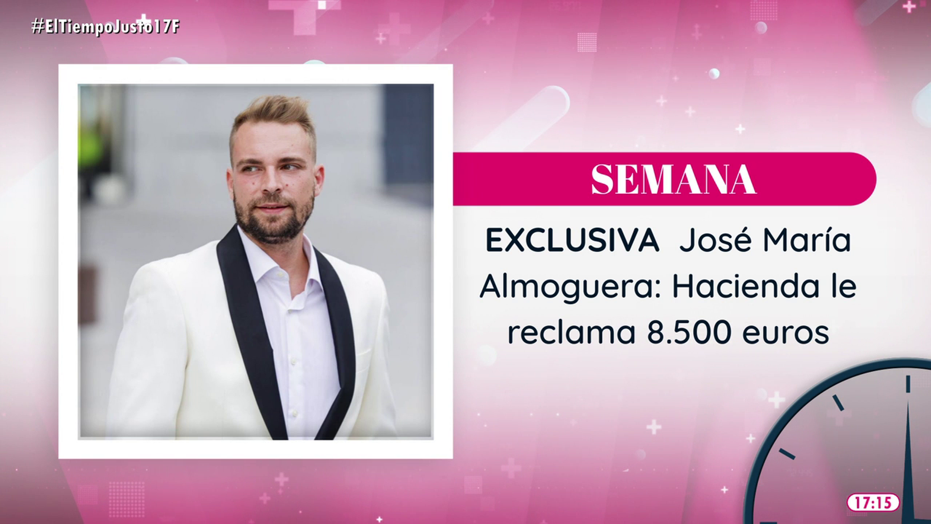 Luis Pliego da todos los detalles de la nueva ilusión romántica de Chenoa en 'El tiempo justo': "Se están dando una nueva oportunidad"