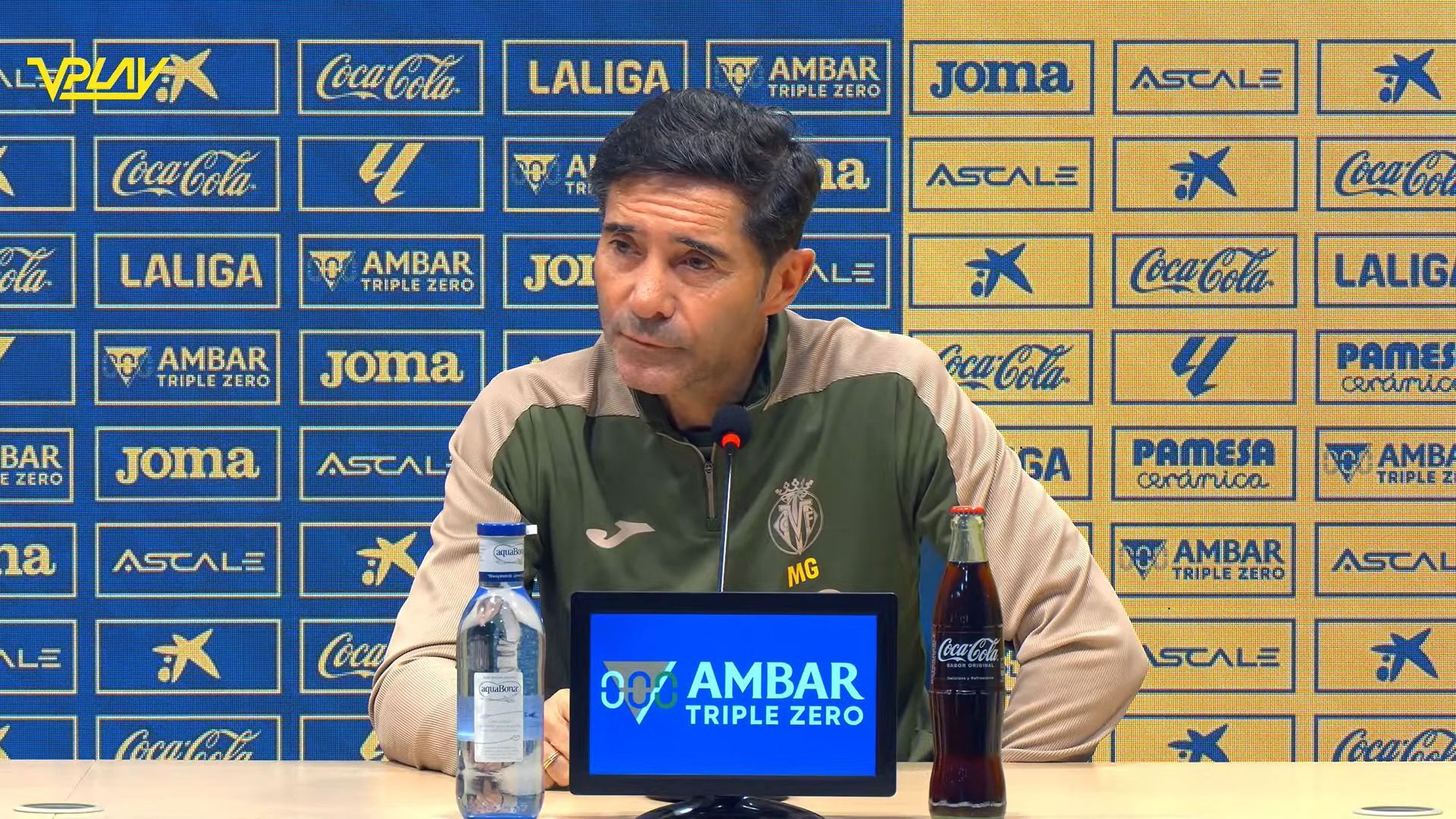 Marcelino García Toral, en sala de prensa