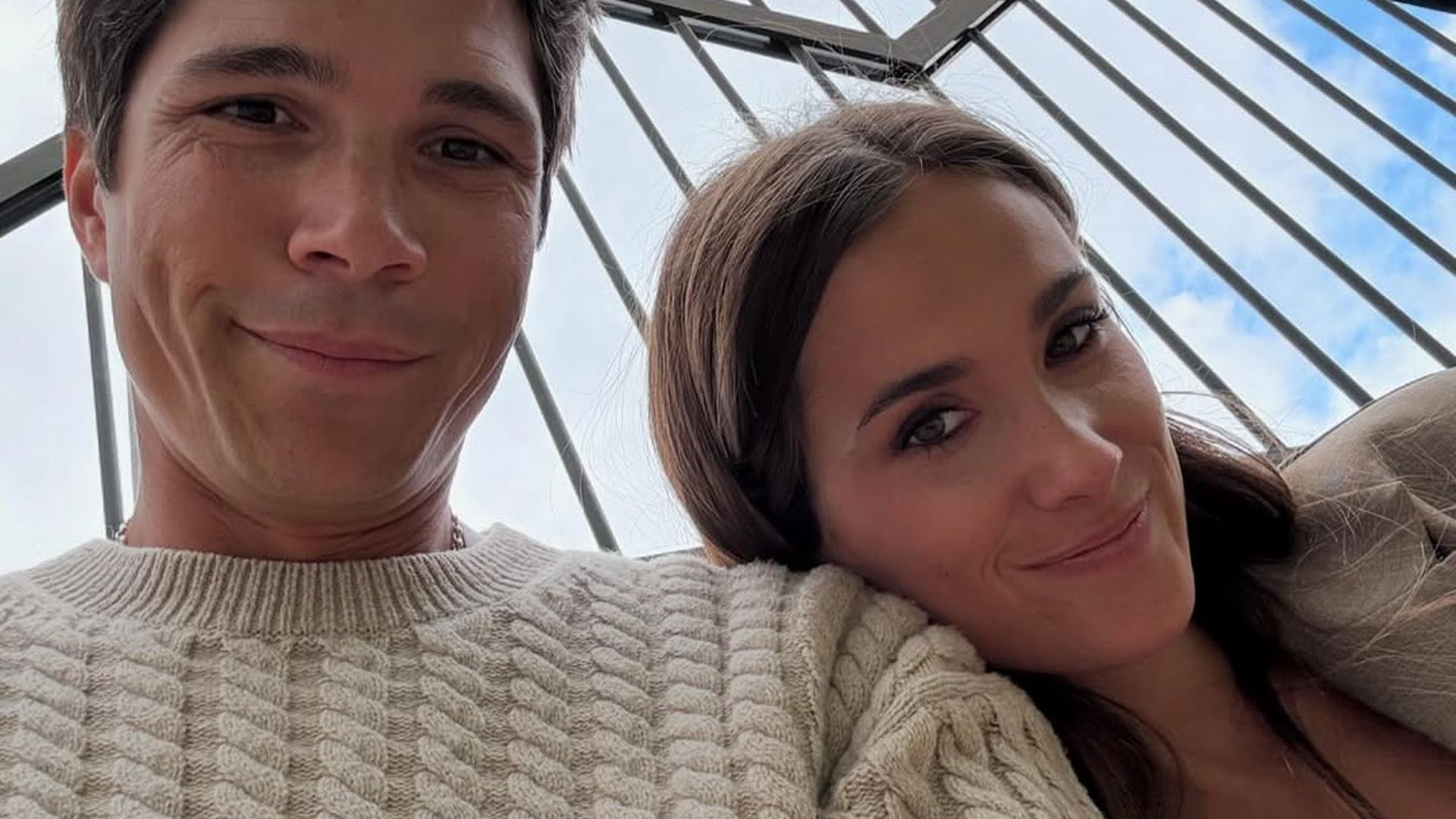 María Pombo y Pablo Castellano, en una imagen de sus redes sociales