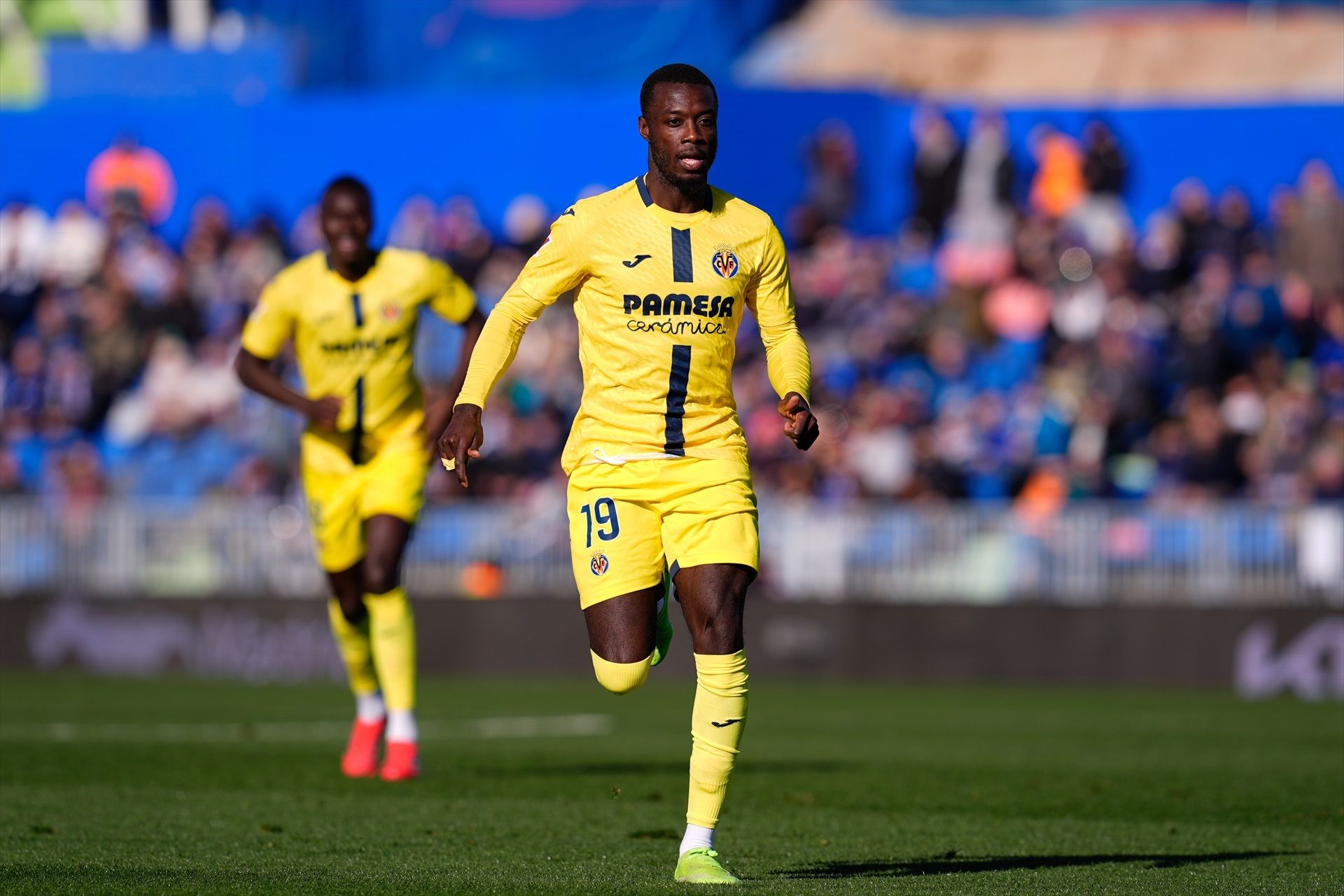 Nicolás Pepe, en el Getafe - Villarreal