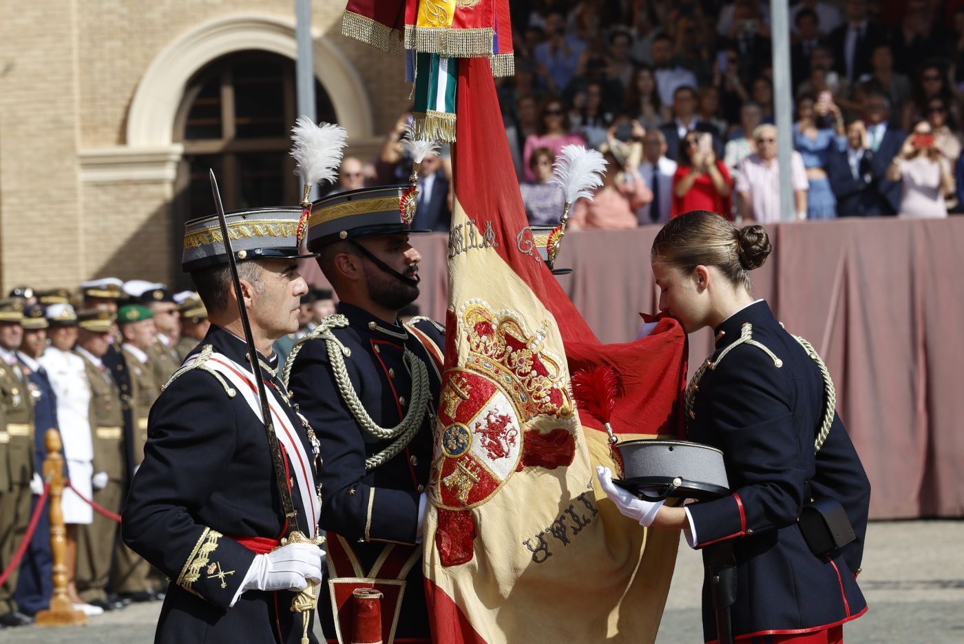 Jura Bandera en la Academia General Militar