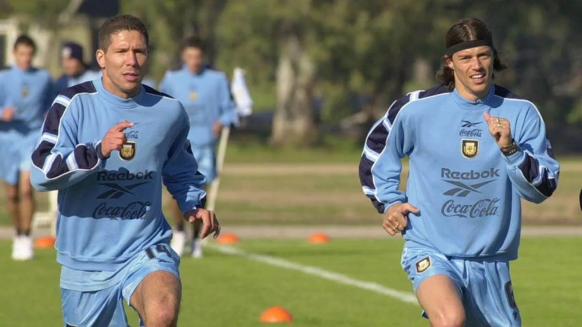 Simeone y Almeyda, en la selección argentina