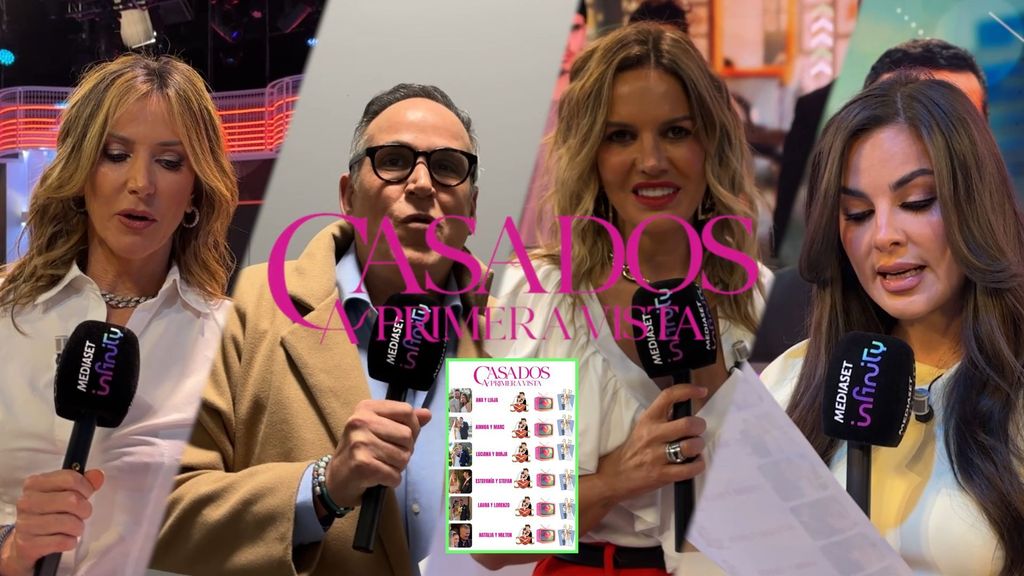 Porra del amor: qué parejas de 'Casados a primera vista' seguirán juntas cuando termine el programa