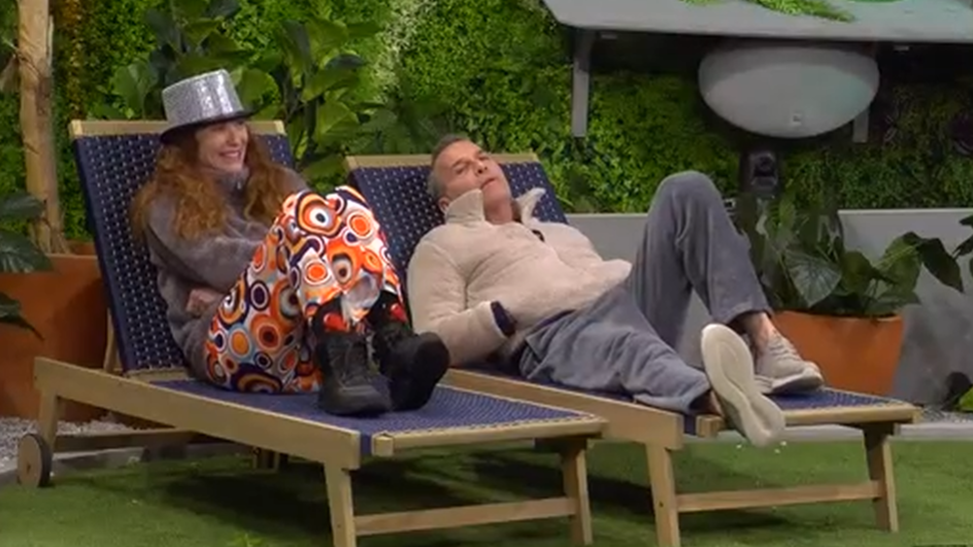 Cristina departe con Carlos