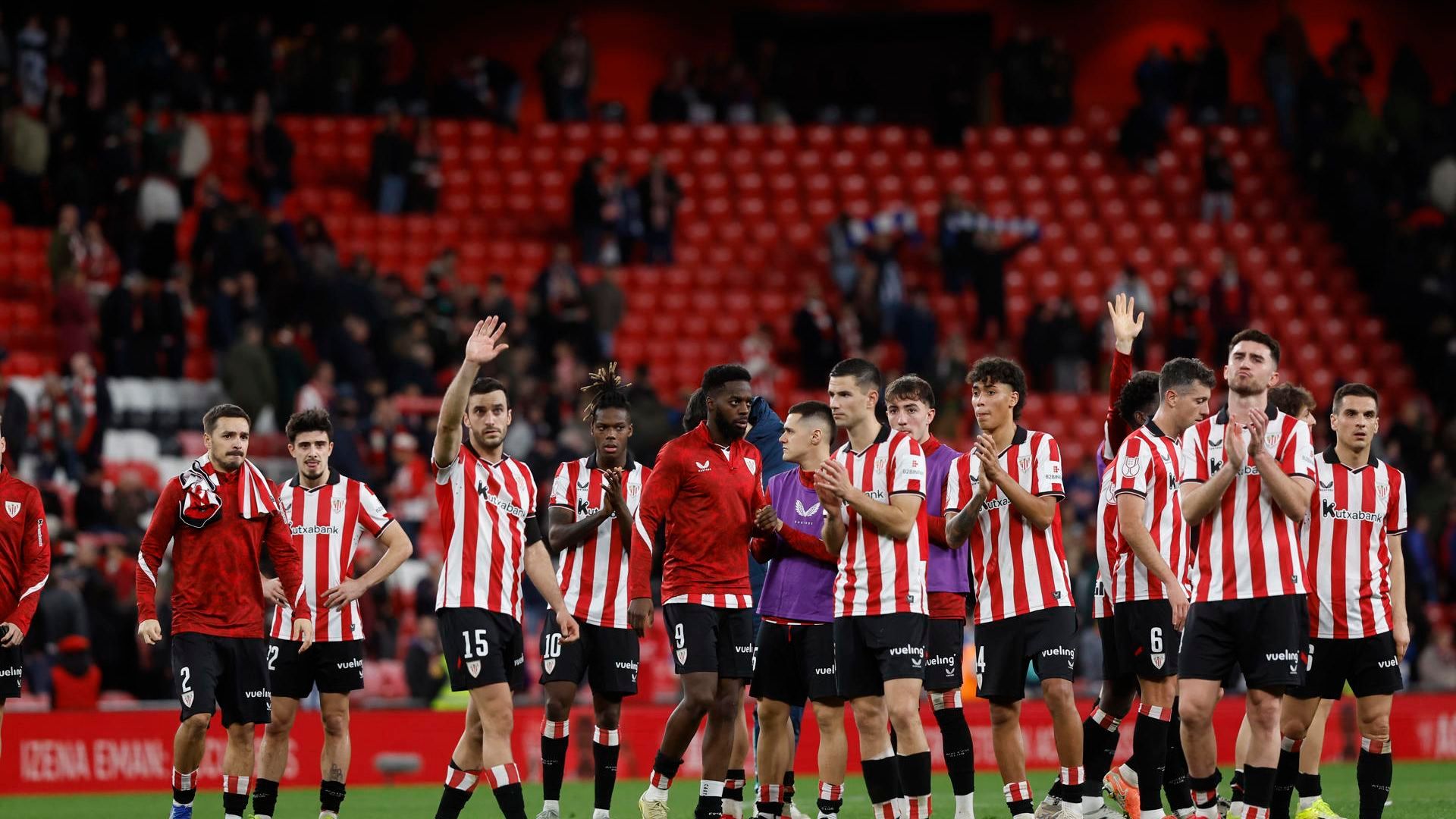 El equipo se junta tras perder en Copa ante la Real Sociedad en San Mamés
