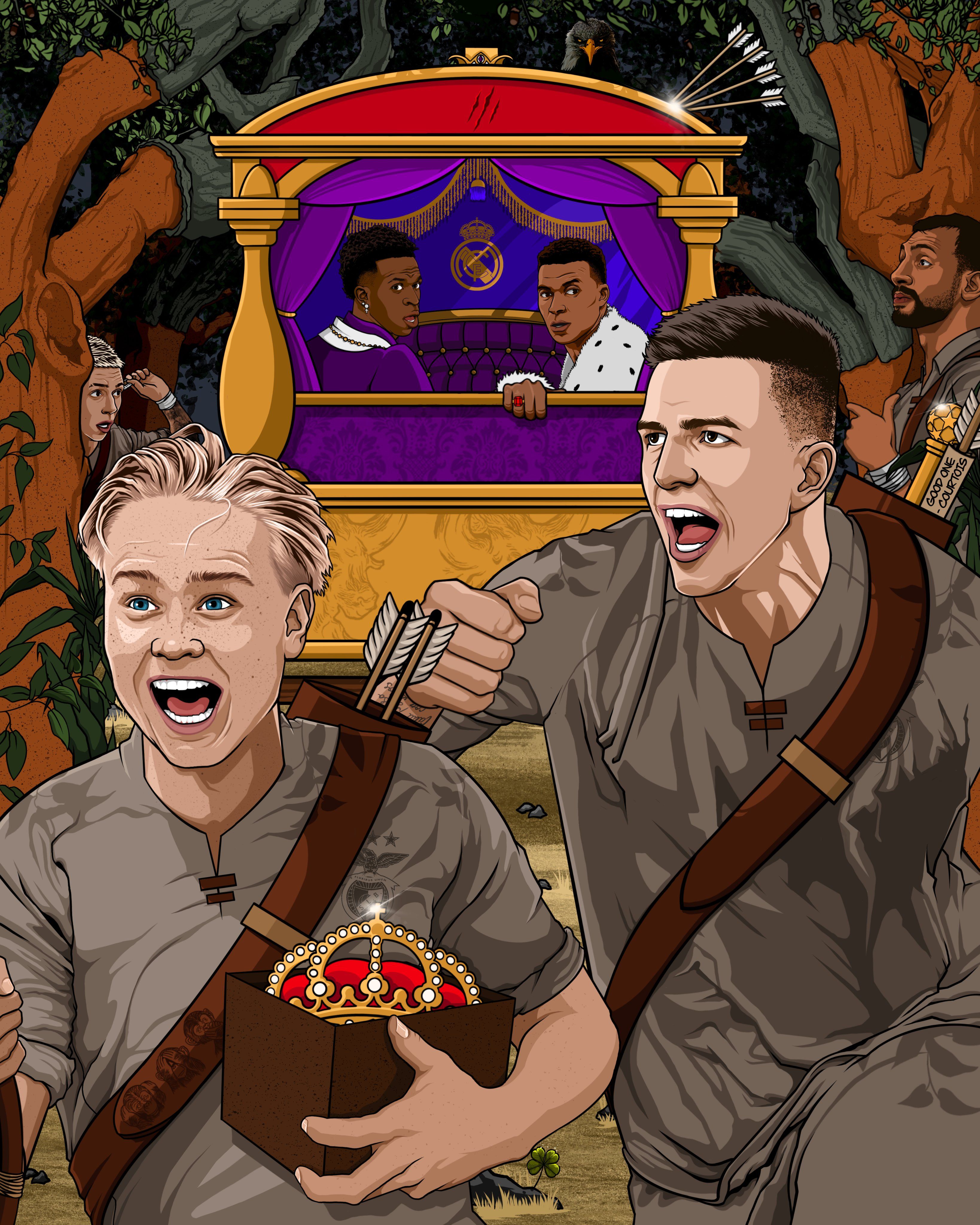 El polémico cartel del Benfica hacia el Real Madrid