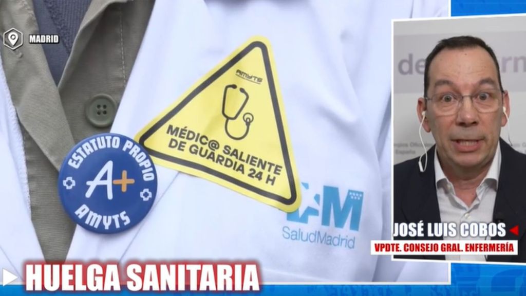 El vicepresidente del Consejo General de Enfermería, tajante sobre la huelga médica: "No queremos sustituir a los médicos"