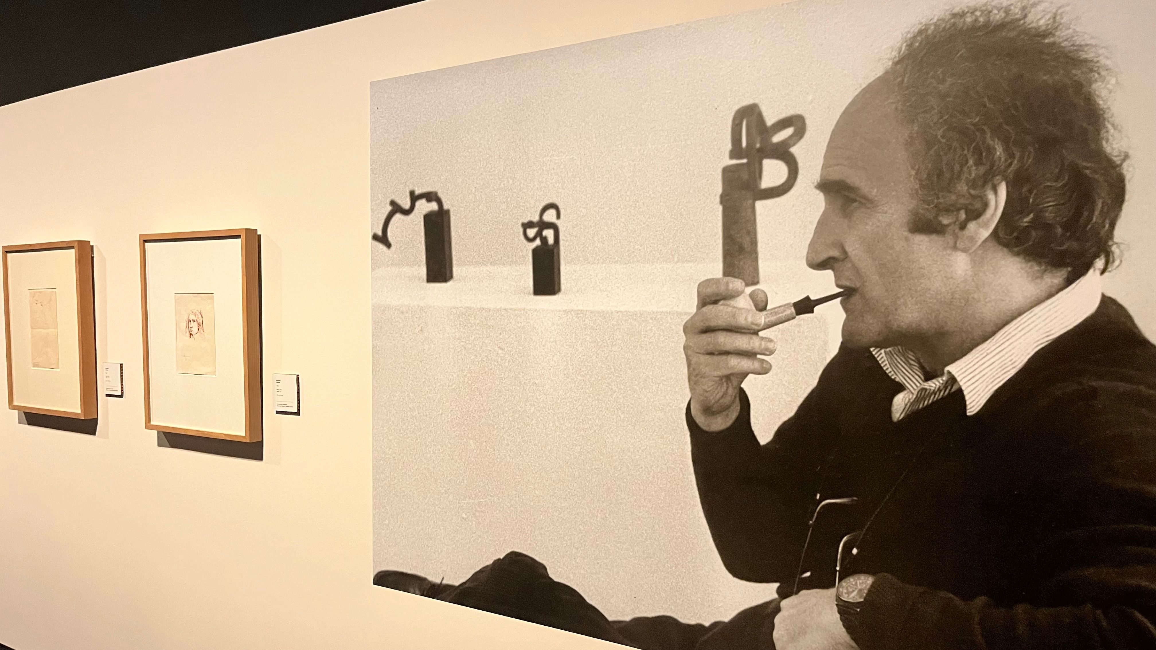 Imagen de la muestra 'Eduardo Chillida: soñar el espacio'