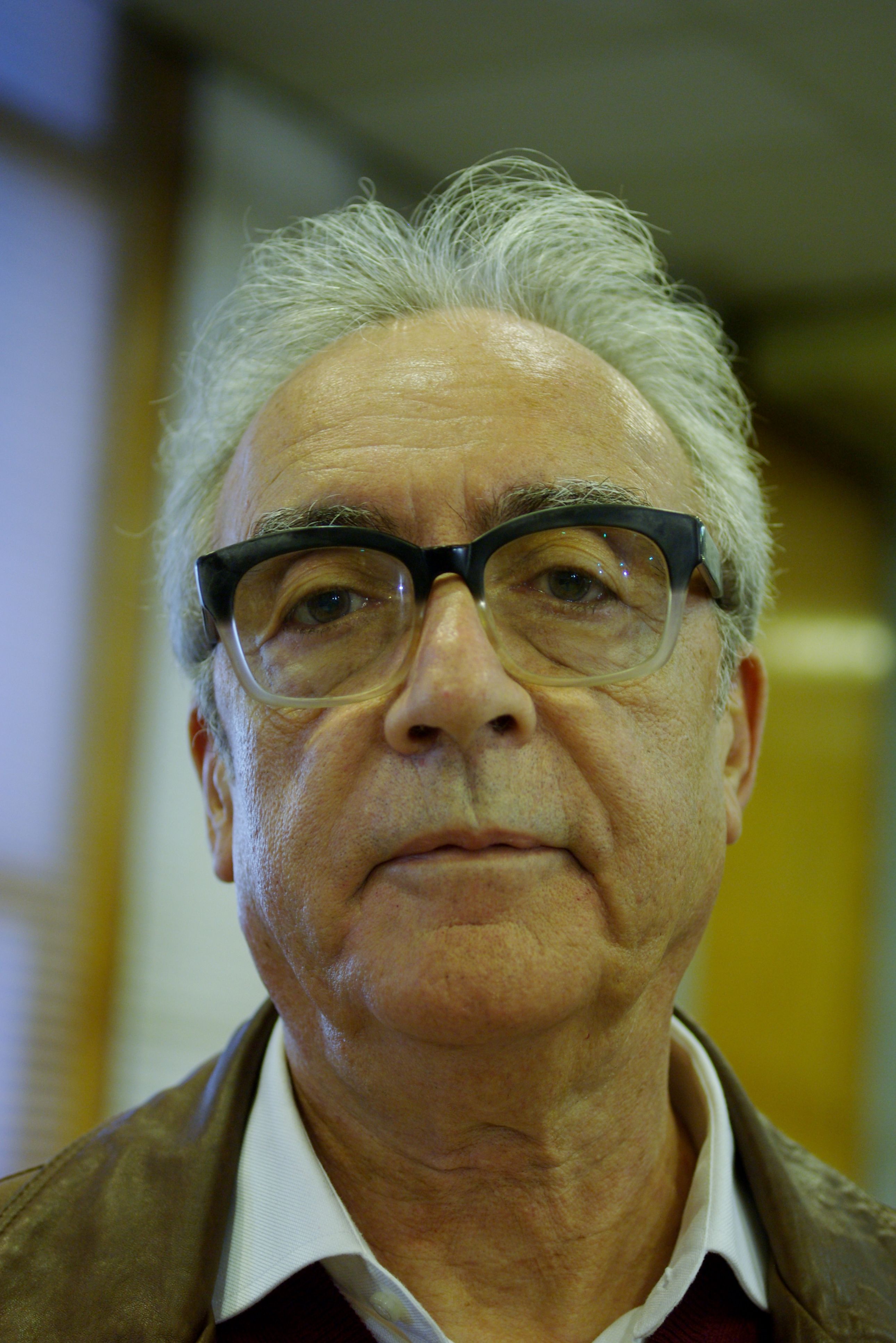 Juan José Millás en la Feria del Libro de Santiago en 2016