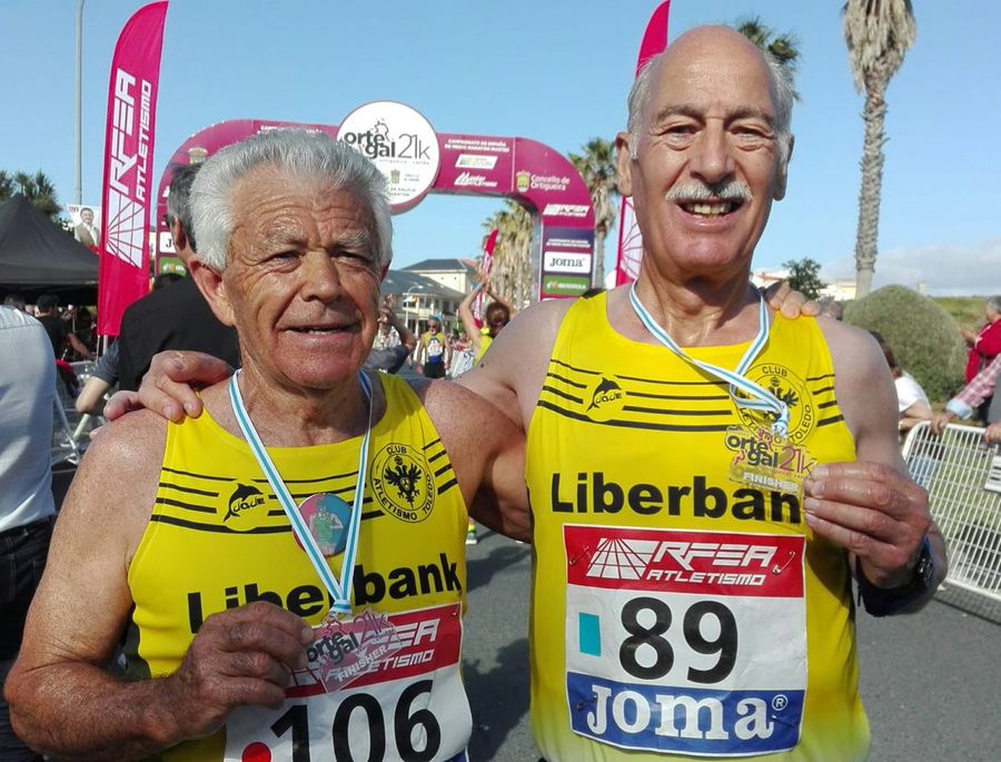 Juan López Alegría (izquierda), en una prueba anterior