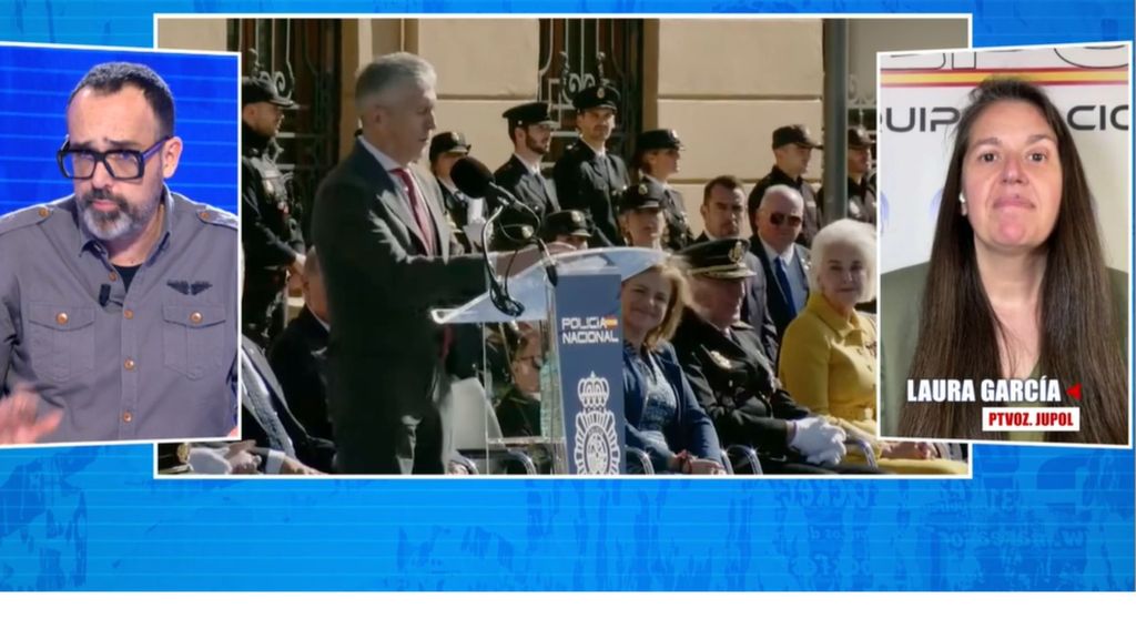 Laura García, portavoz de JUPOL, tras exigir la dimisión del DAO y Marlaska: "Mancha toda la honorabilidad de los Policías Nacionales"