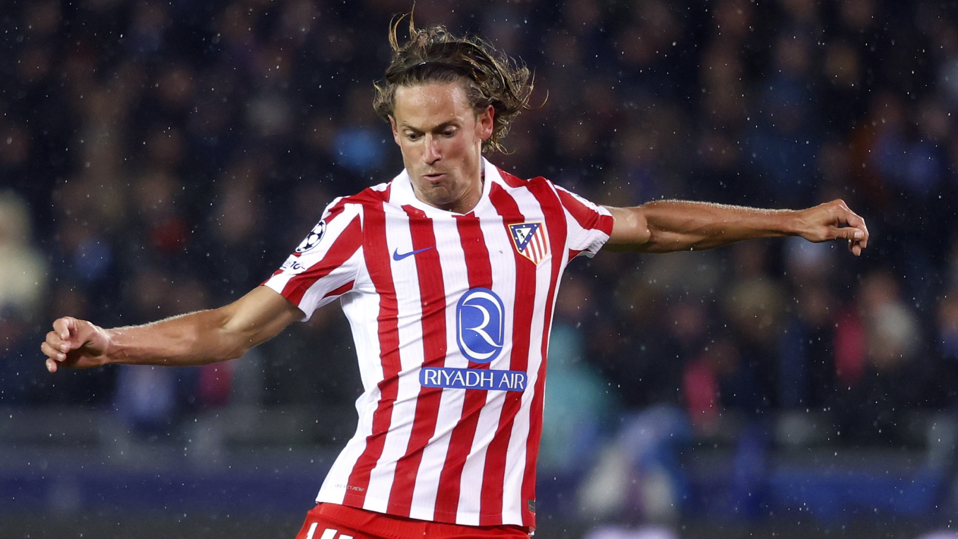 Marcos Llorente, en el Brujas-Atlético