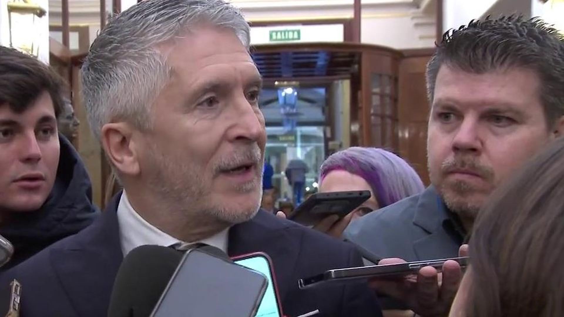 Marlaska, tras la dimisión del DAO: "Hay desconocimiento de los hechos, no lo he tapado"