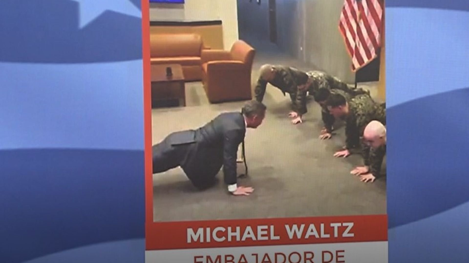 Michael Waltz, embajador de EEUU ante la ONU