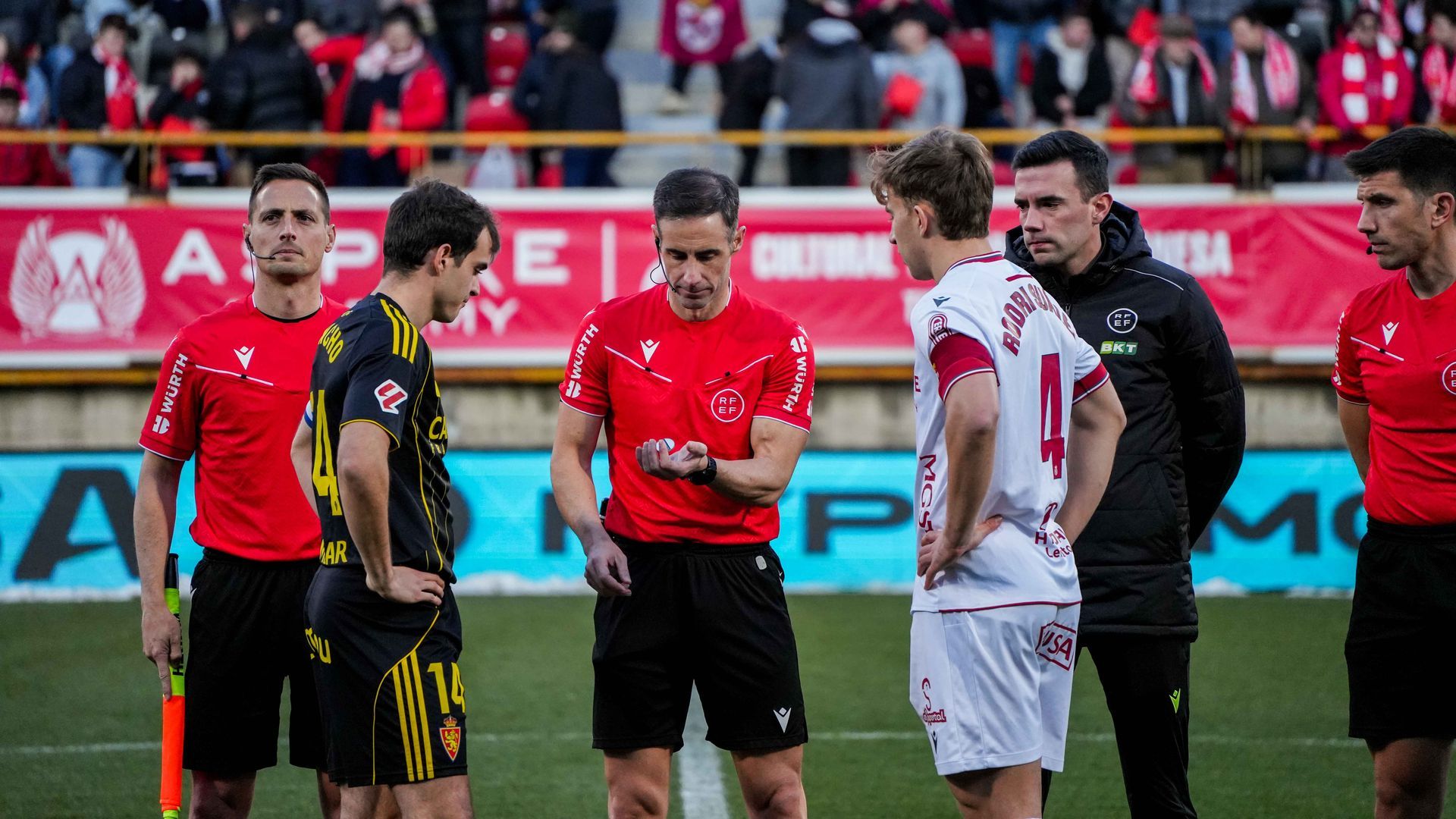 Sorteo de campo en el Cultural - Zaragoza
