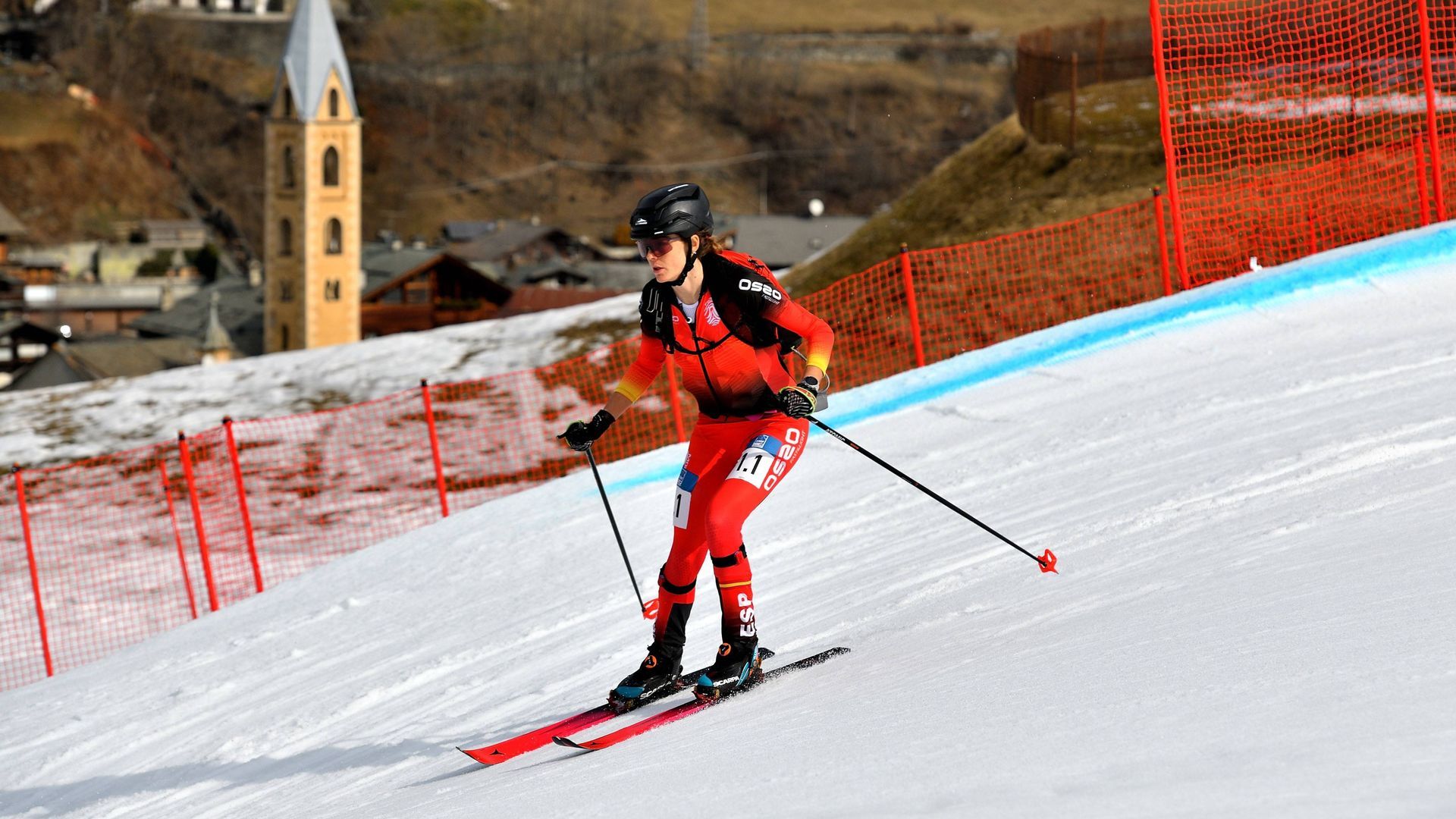 Ana Alonso, en una prueba