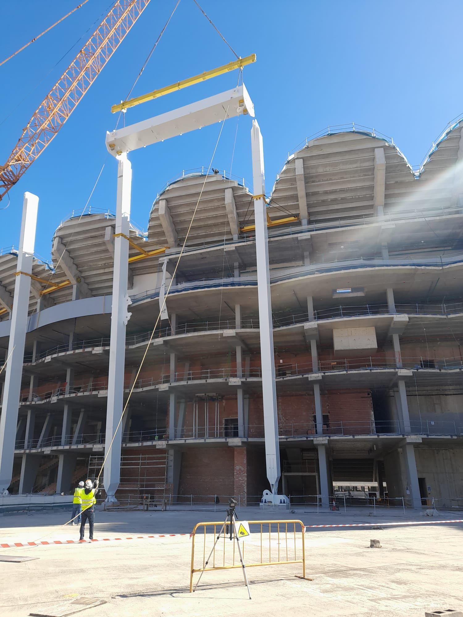 Anillo de compresión del Nou Mestalla