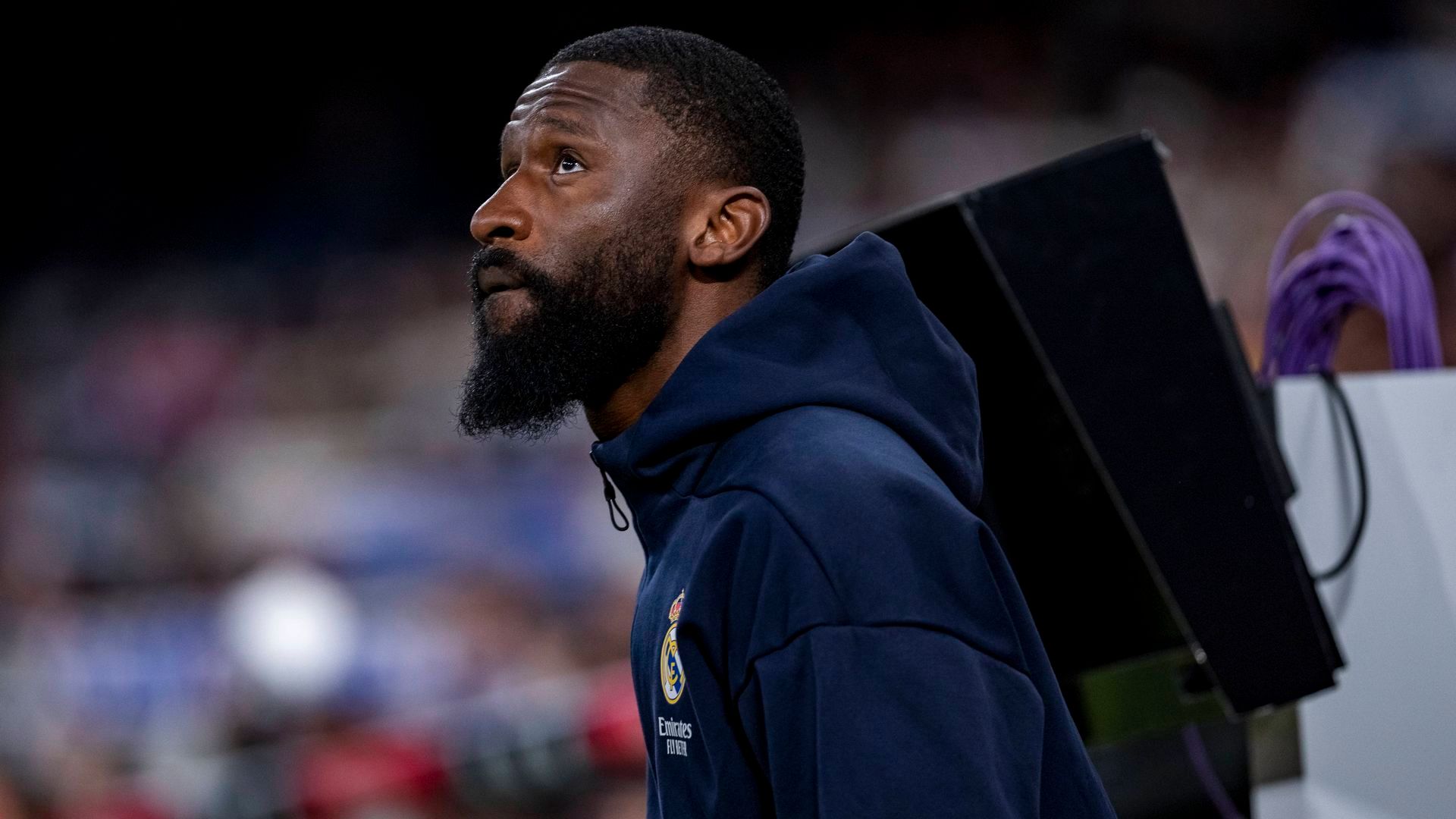 Antonio Rüdiger en el Bernabéu Antonio Rüdiger en el Bernabéu