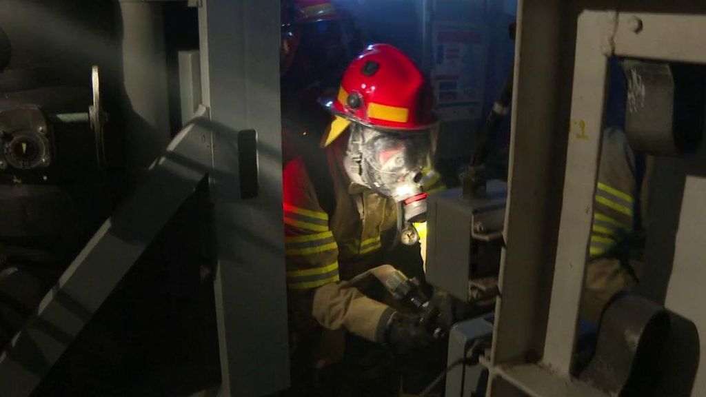 Así se afronta en la fragata Almirante Juan de Borbón un incendio o una enfermedad a bordo