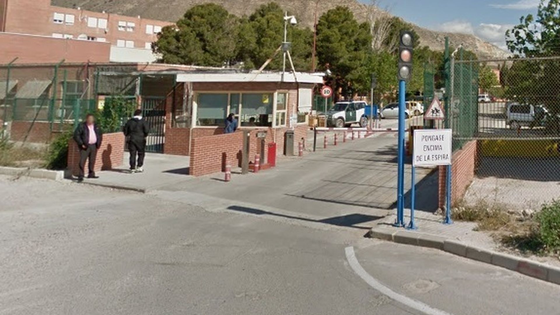 Entrada al centro de Cumplimiento de Fontcalent