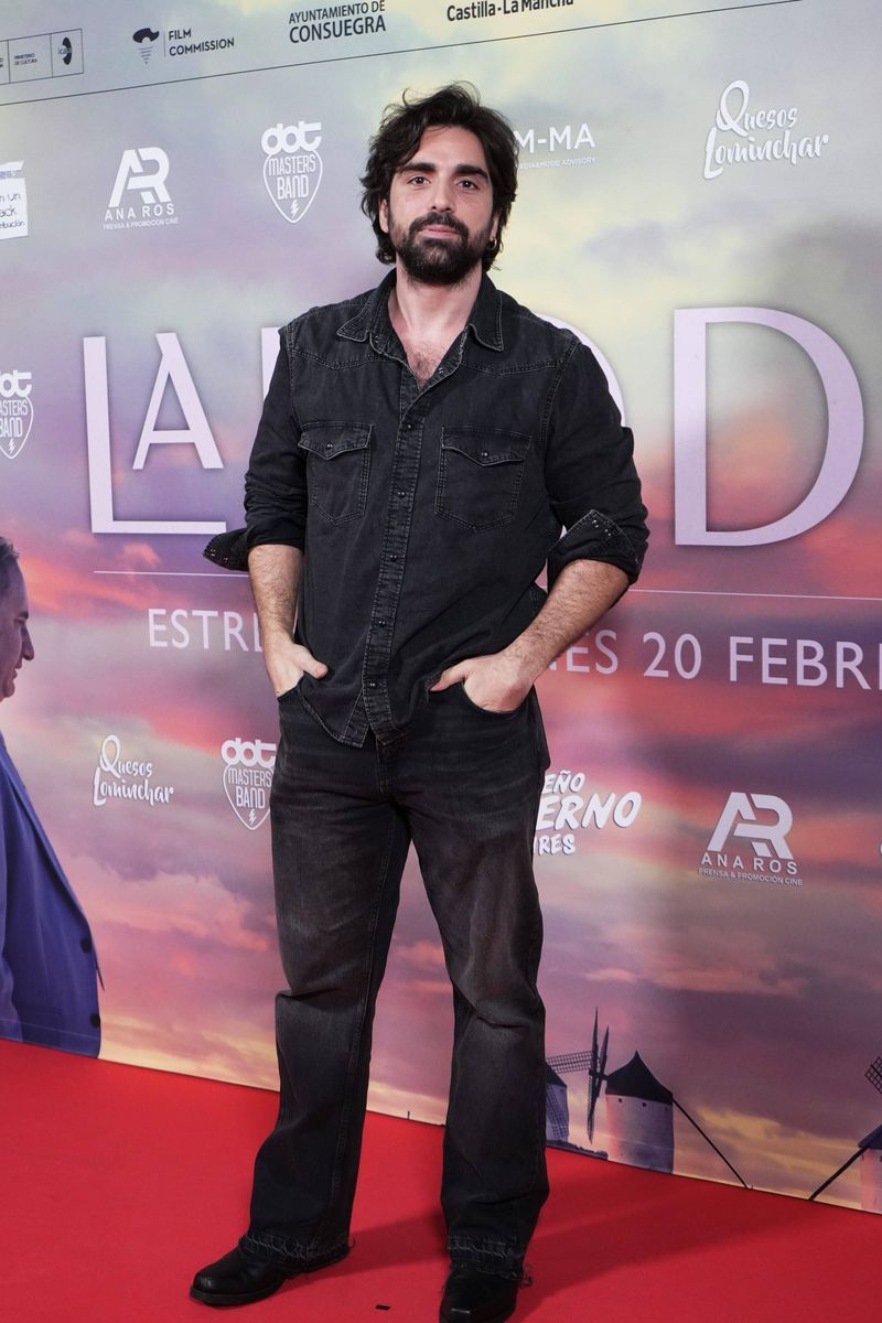 Guillermo Furiase, en el estreno de 'La boda'