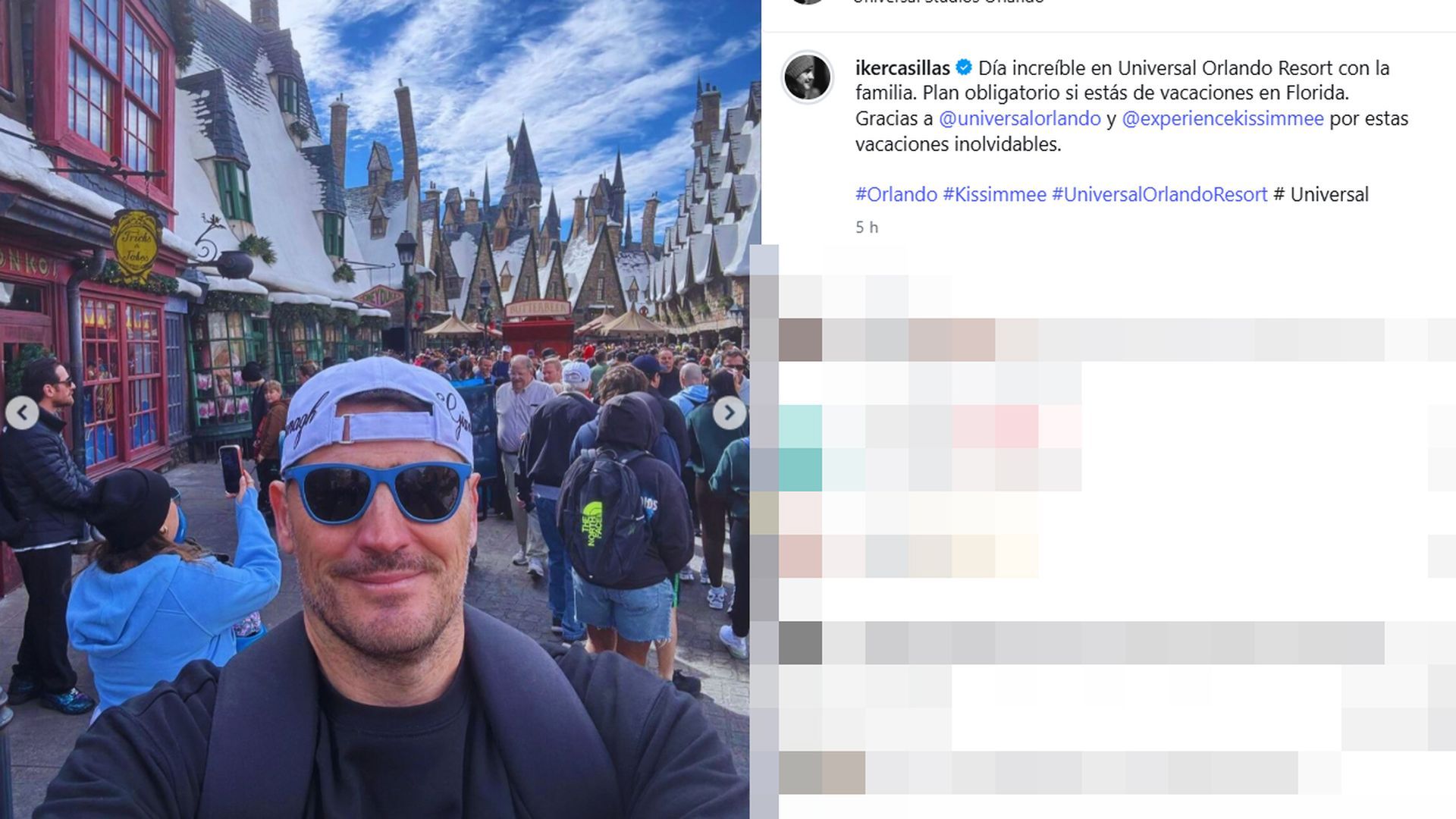 Iker Casillas, de viaje con sus hijos