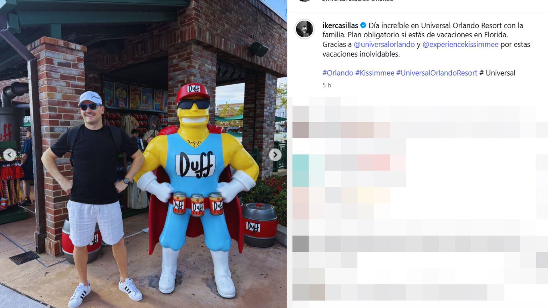 Iker Casillas, de viaje con sus hijos