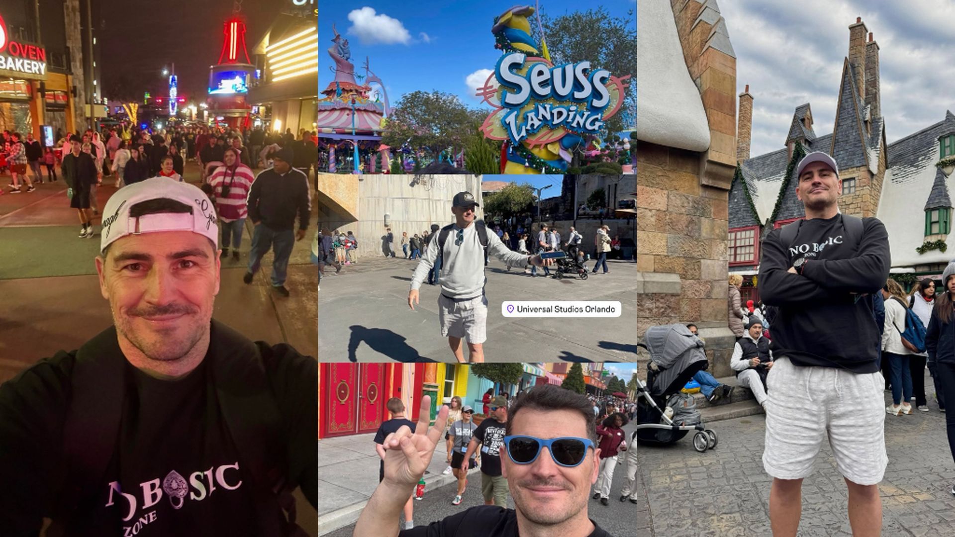 Iker Casillas, de viaje con sus hijos