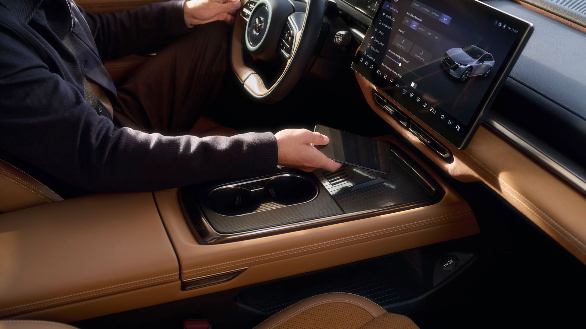 Interios del nuevo Mazda 6e