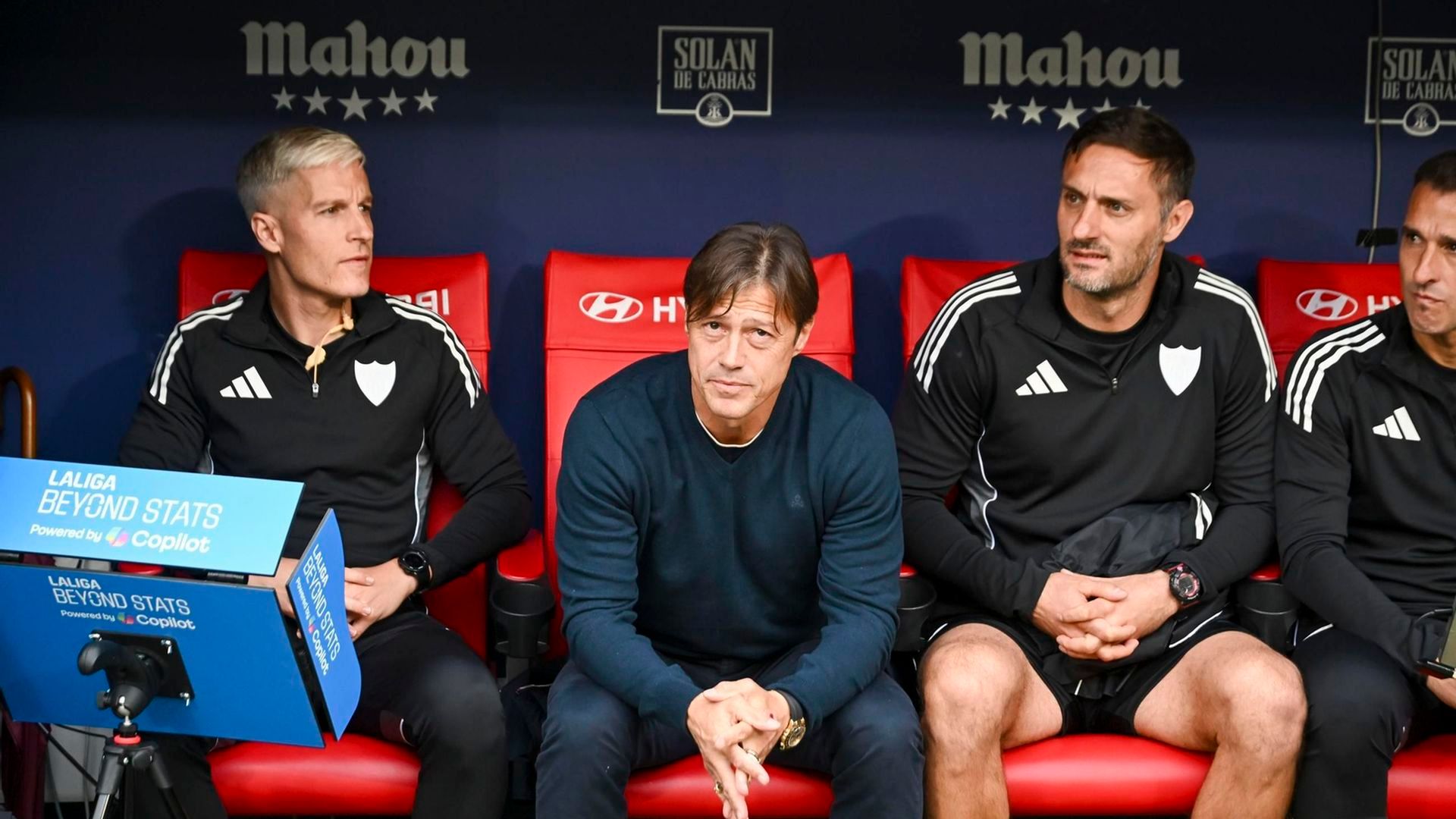 Javi Martínez, junto a Matías Almeyda Javi Martínez, junto a Matías Almeyda