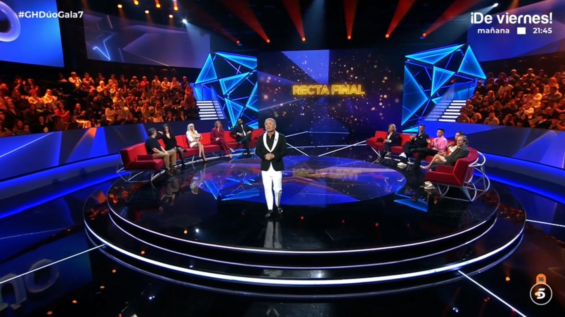 Jorge Javier en plató