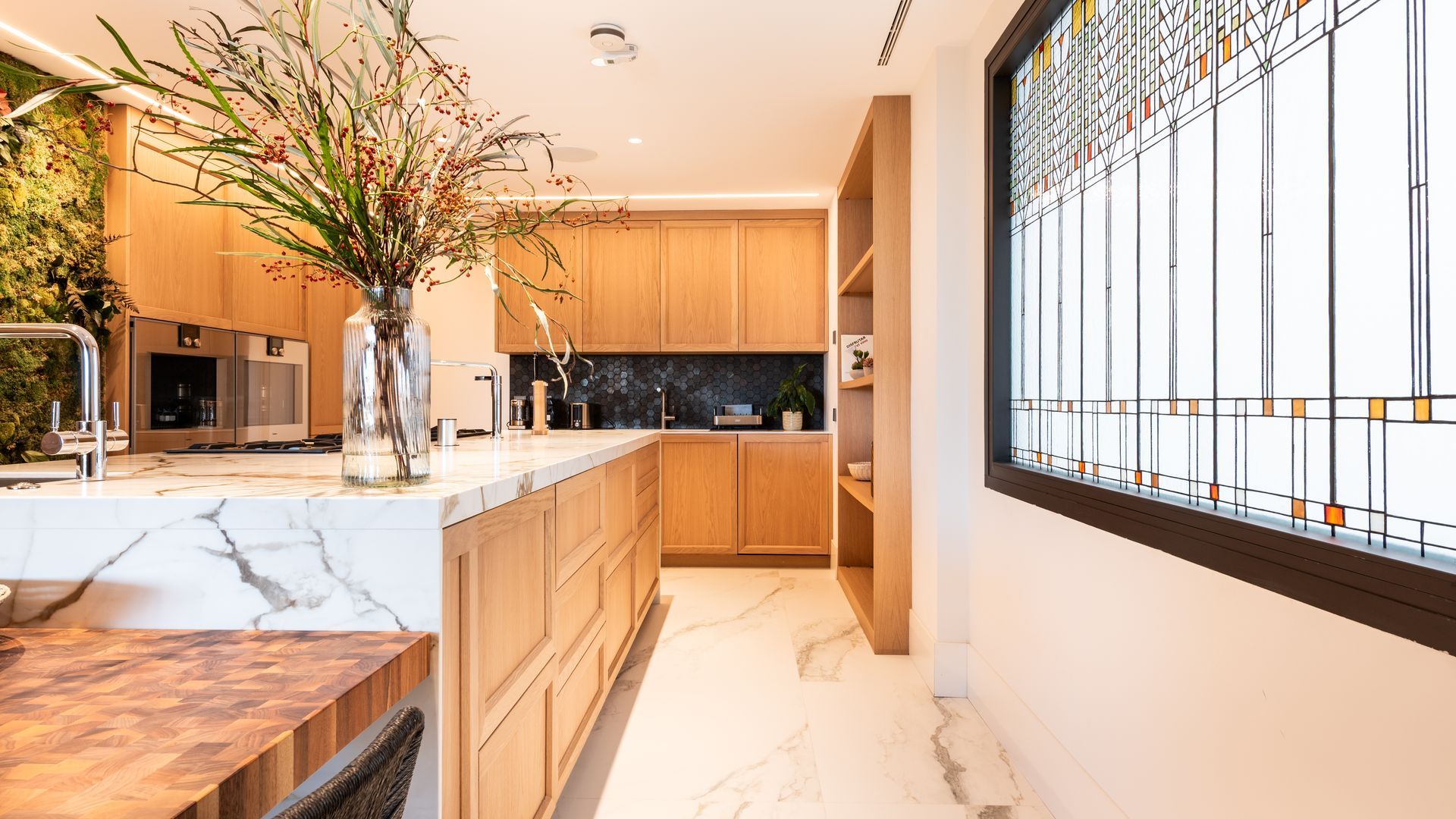 La cocina del piso en venta más caro de Madrid